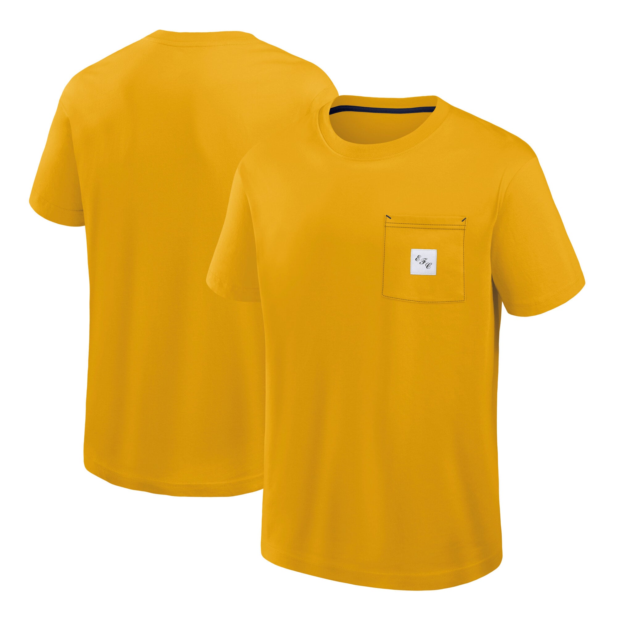 Everton Classics Pocket T-Shirt - Yellow - Mens, , rebel_hi-res
