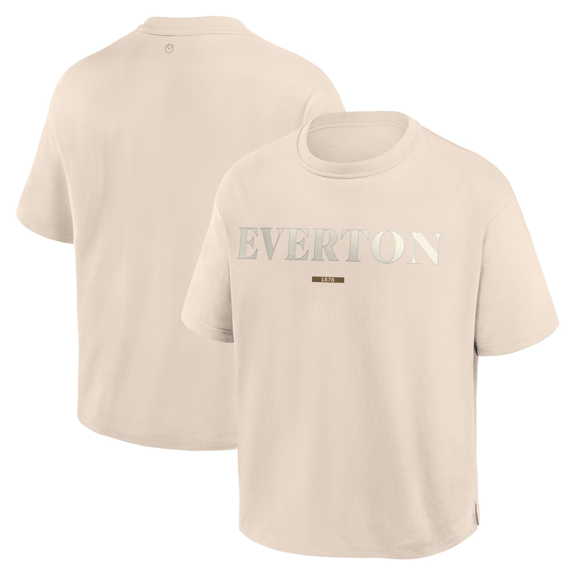 Everton Heavyweight T-Shirt - Whitecap Grey - Mens