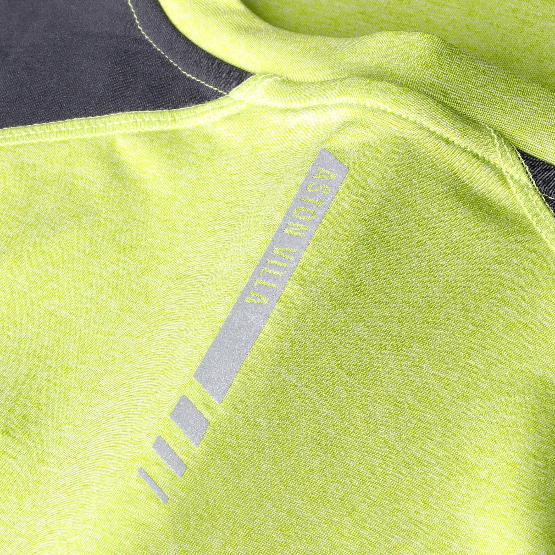 Aston Villa Velocity Pocket T-Shirt - Lime - Mens, , rebel_hi-res