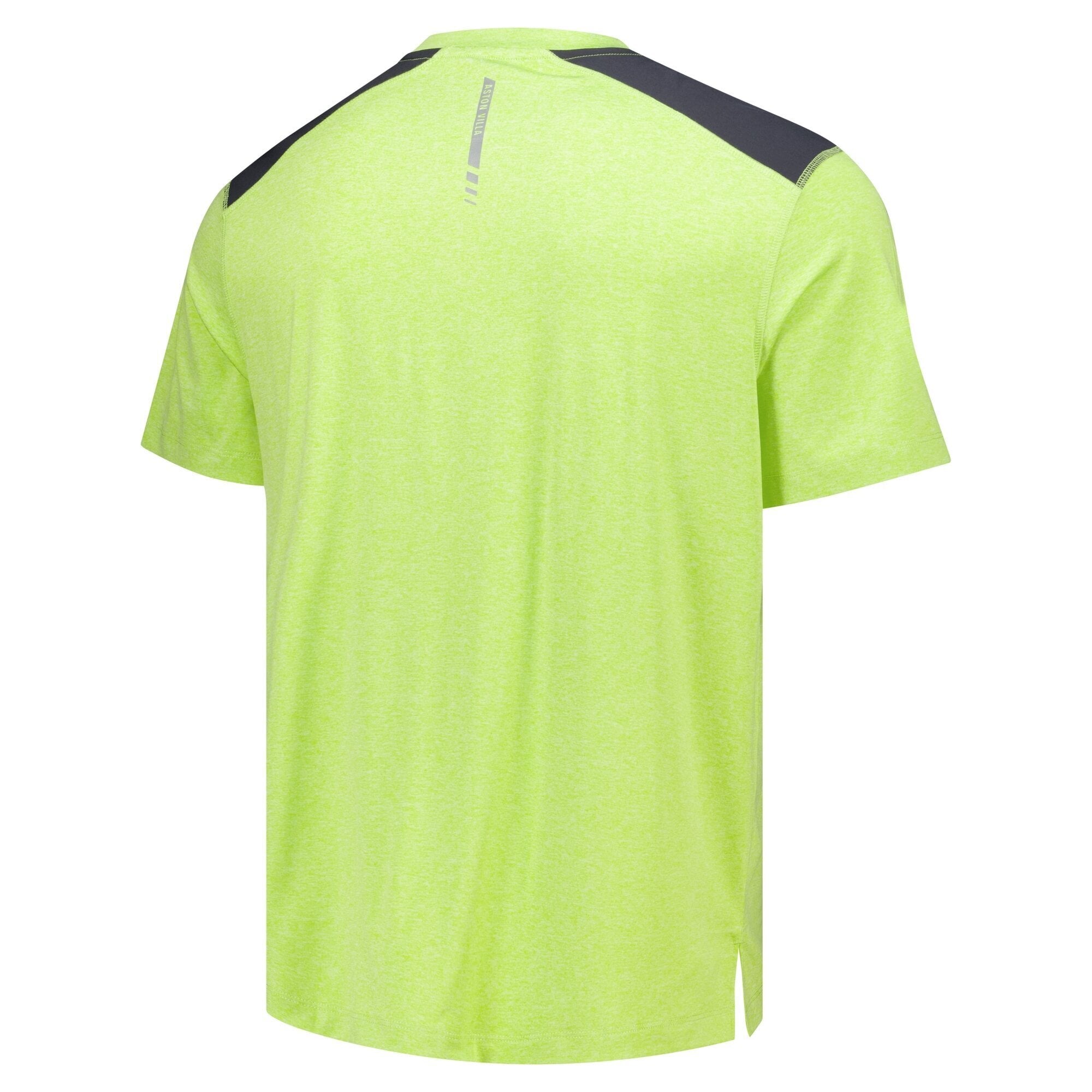 Aston Villa Velocity Pocket T-Shirt - Lime - Mens, , rebel_hi-res