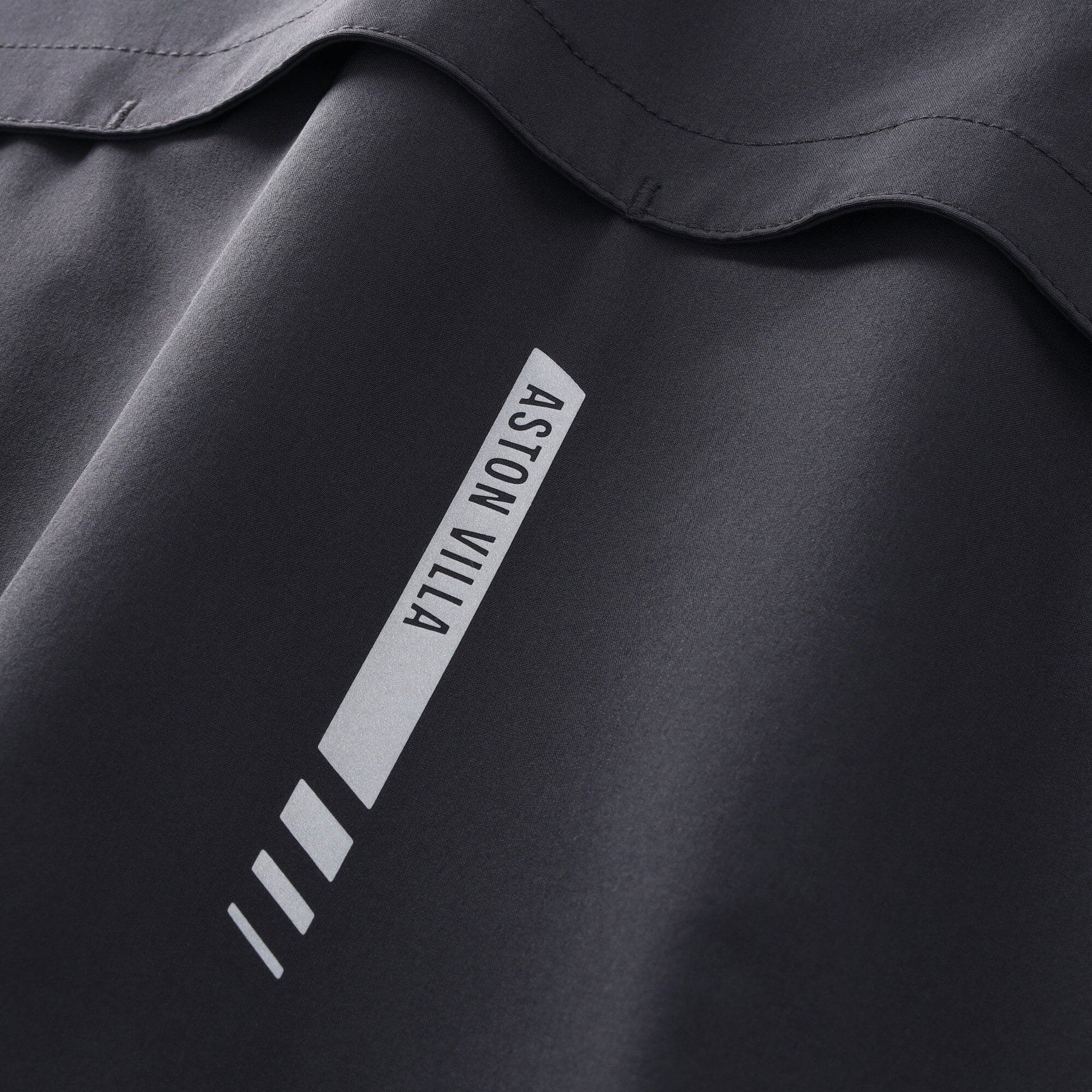 Aston Villa Velocity Woven Track Jacket - Dark Grey - Mens, , rebel_hi-res