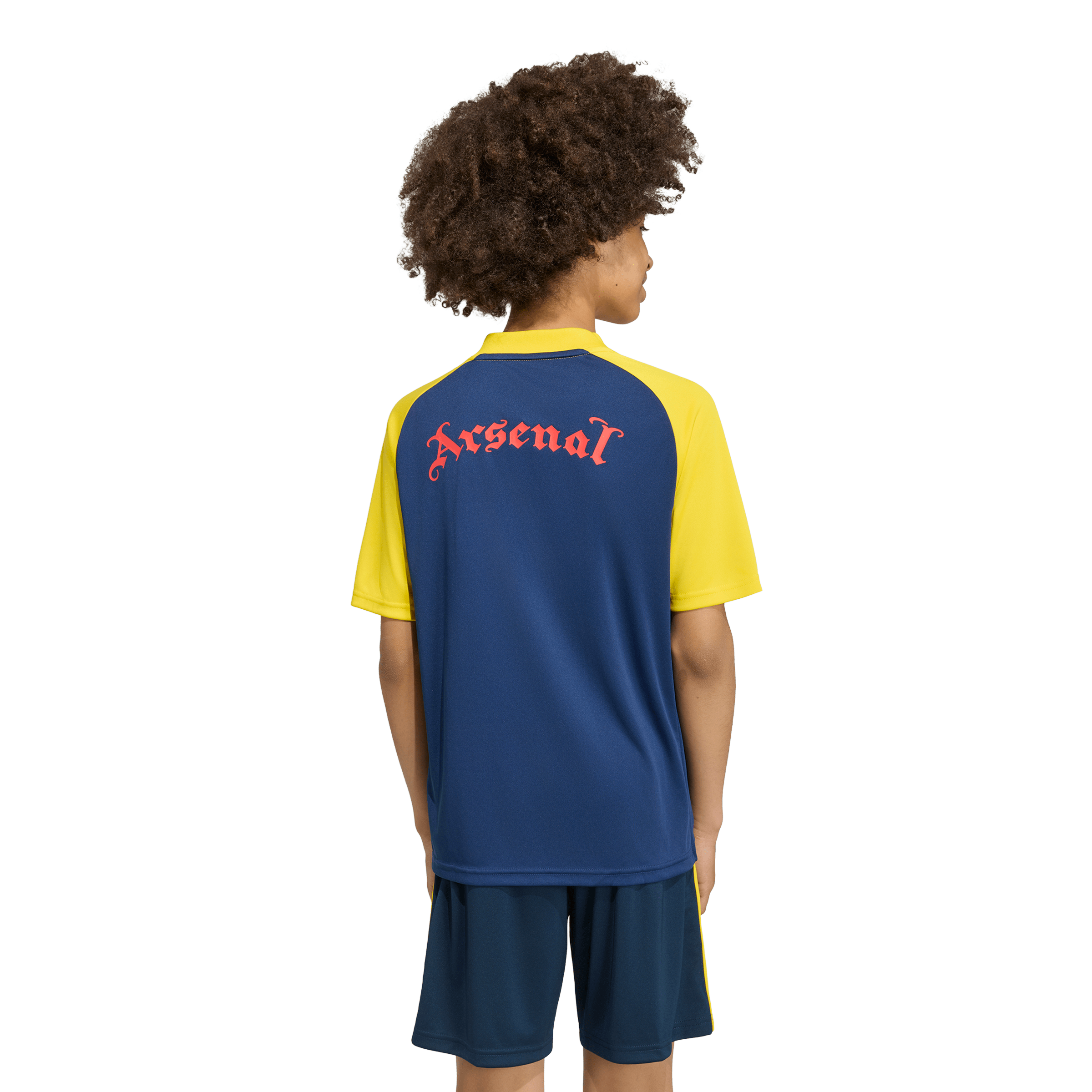 Arsenal adidas Away Pre Match Top - Navy - Kids, , rebel_hi-res