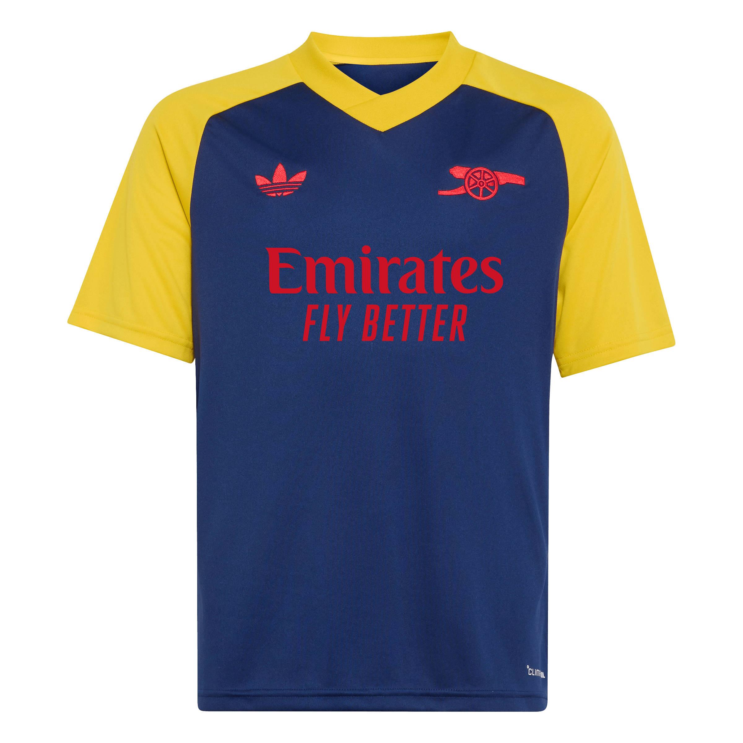 Arsenal adidas Away Pre Match Top - Navy - Kids, , rebel_hi-res