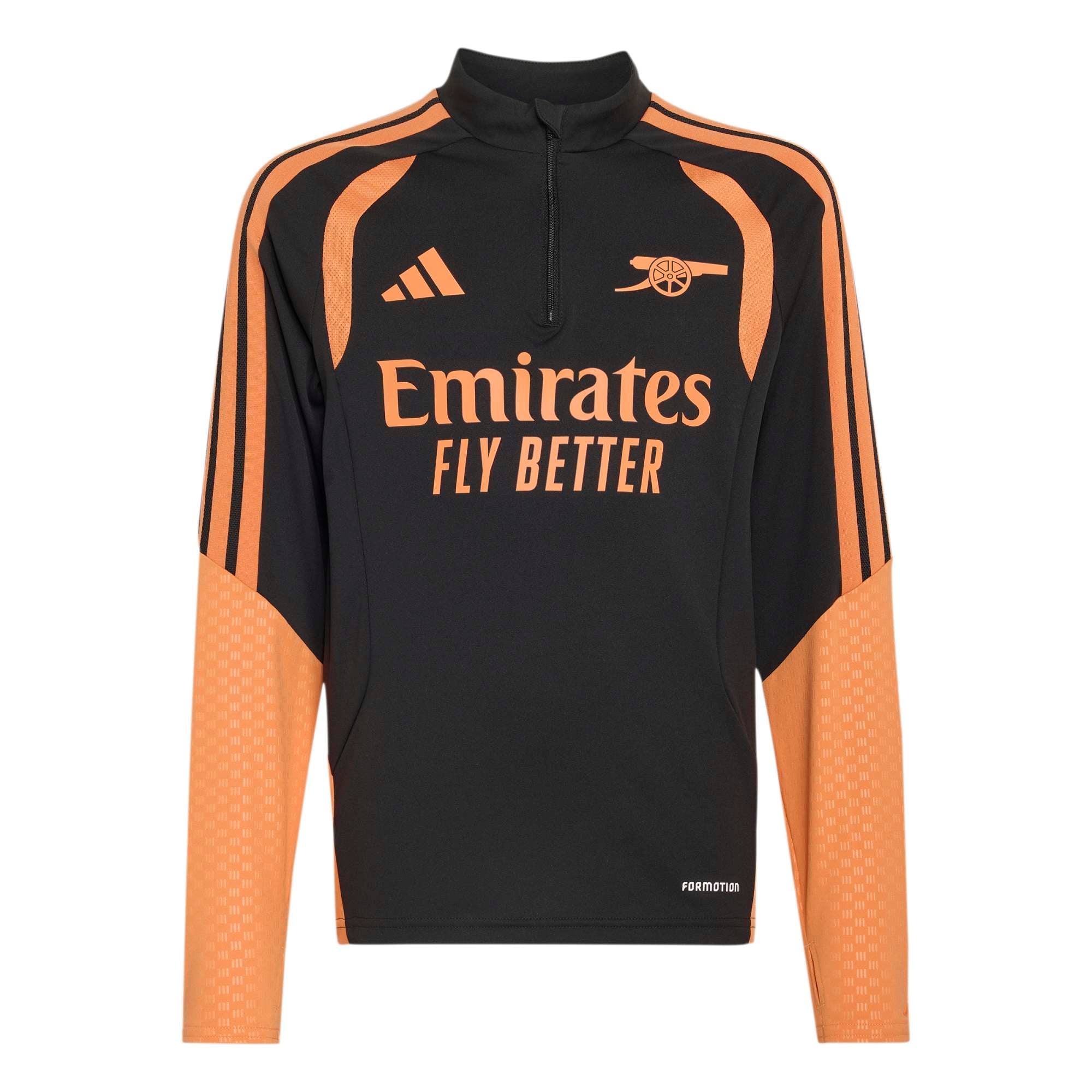 Arsenal adidas Training Top - Black - Kids, , rebel_hi-res