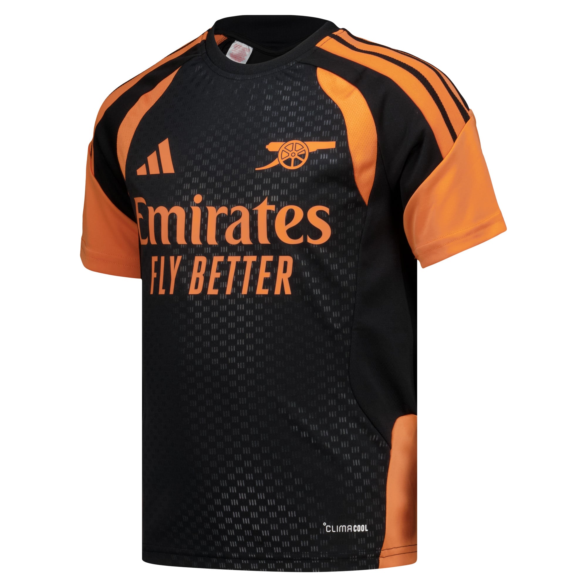 Arsenal adidas Training Jersey - Black - Kids, , rebel_hi-res