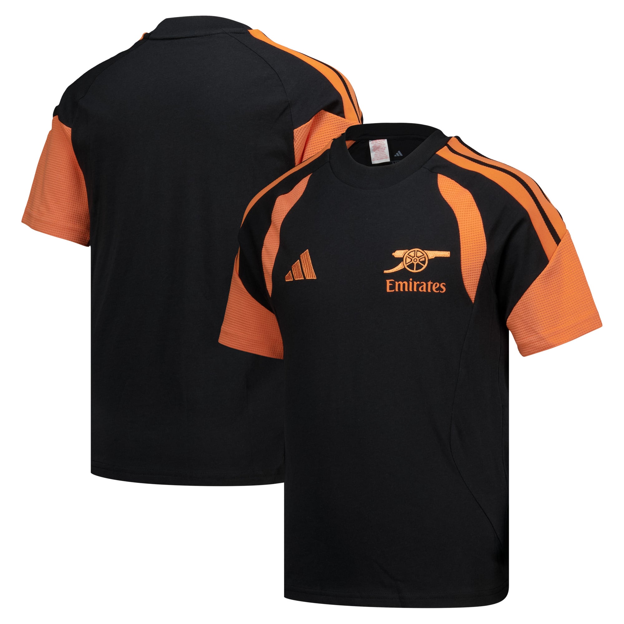 Arsenal adidas Training T-Shirt - Black - Kids, , rebel_hi-res