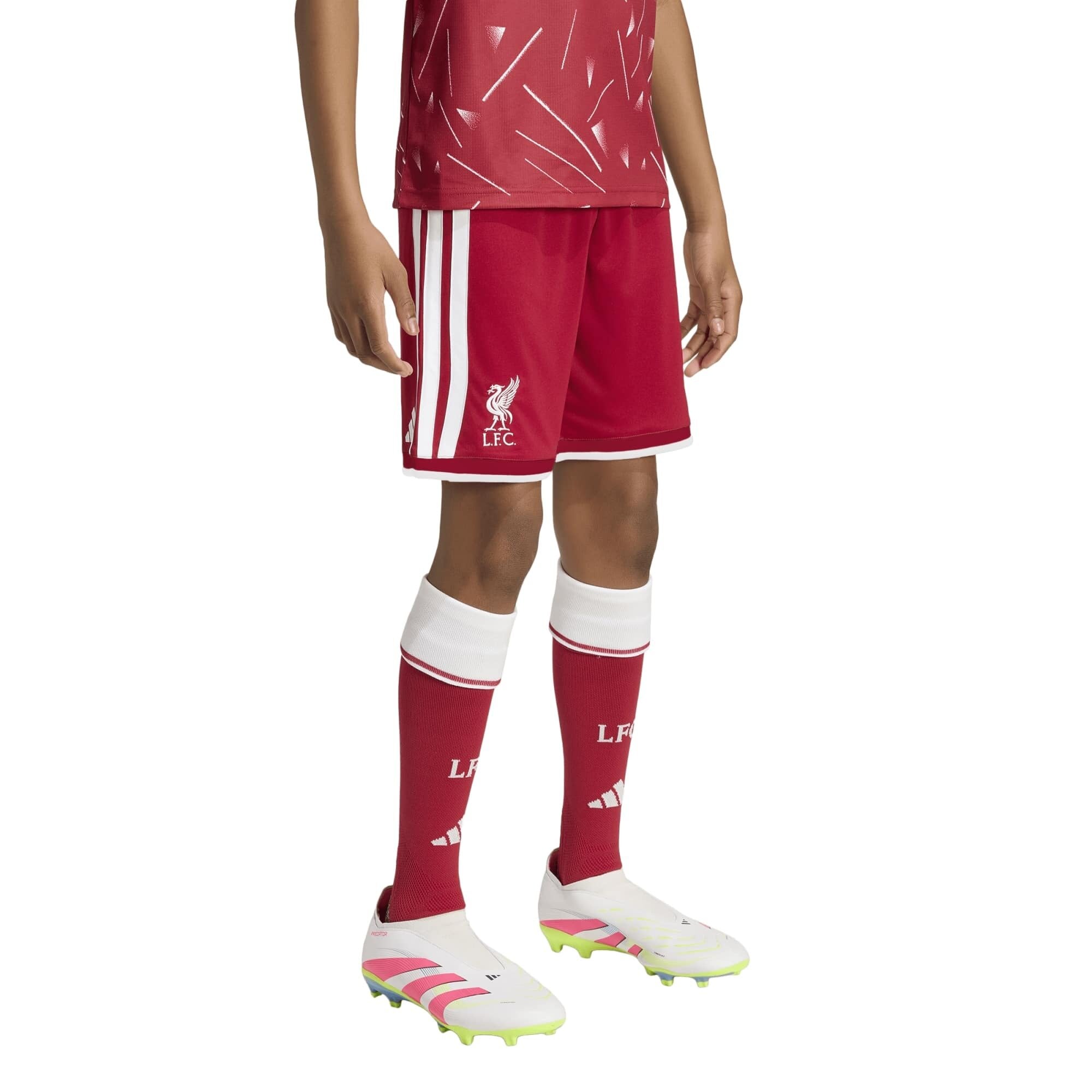 Liverpool adidas Home Shorts 2026-27 - Kids, , rebel_hi-res