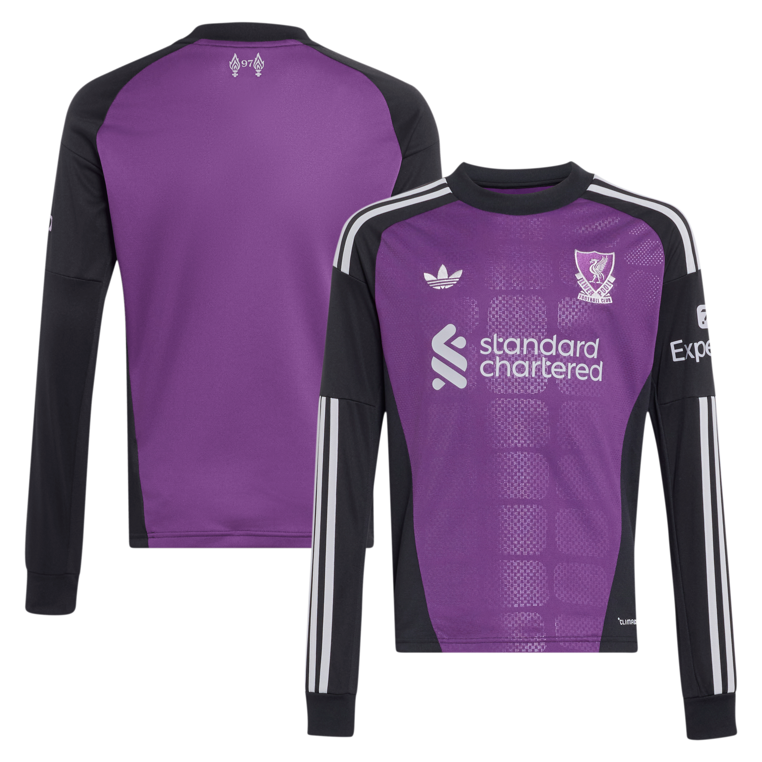 Liverpool adidas Away Goalkeeper Shirt 2026-27 - Kids - Long Sleeve