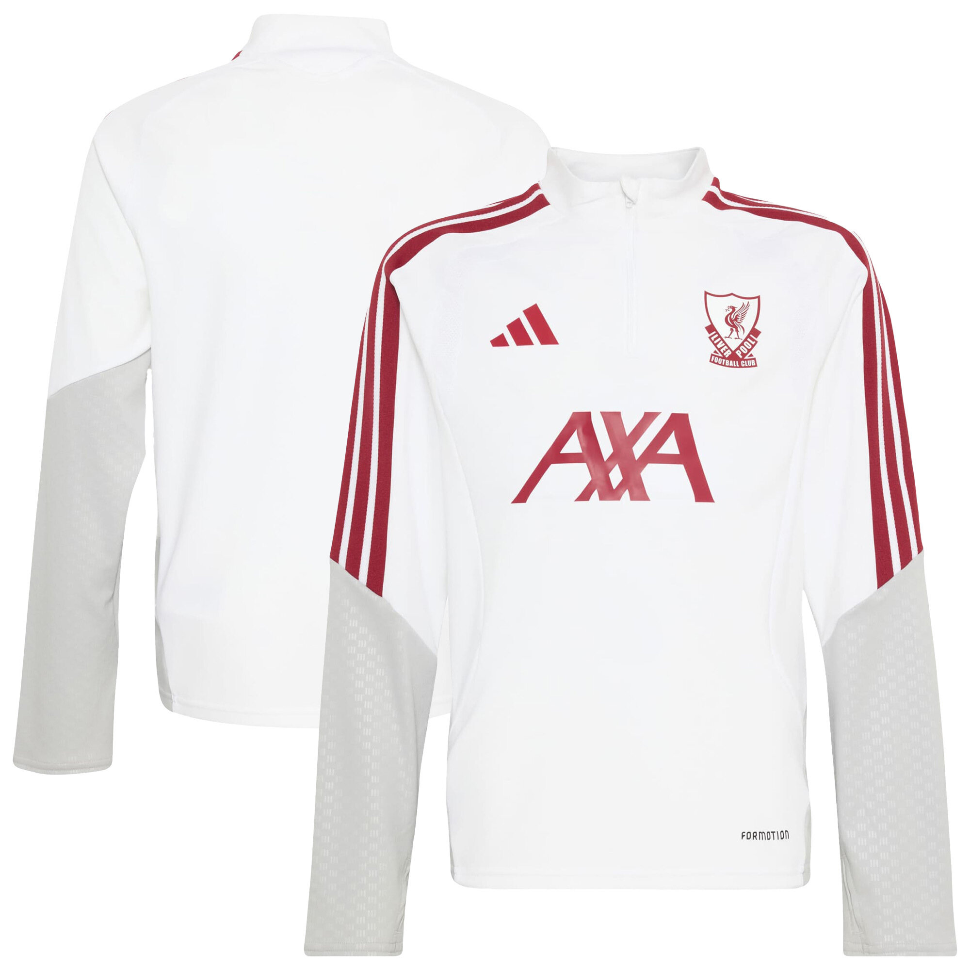 Liverpool adidas Training Top - White - Kids, , rebel_hi-res
