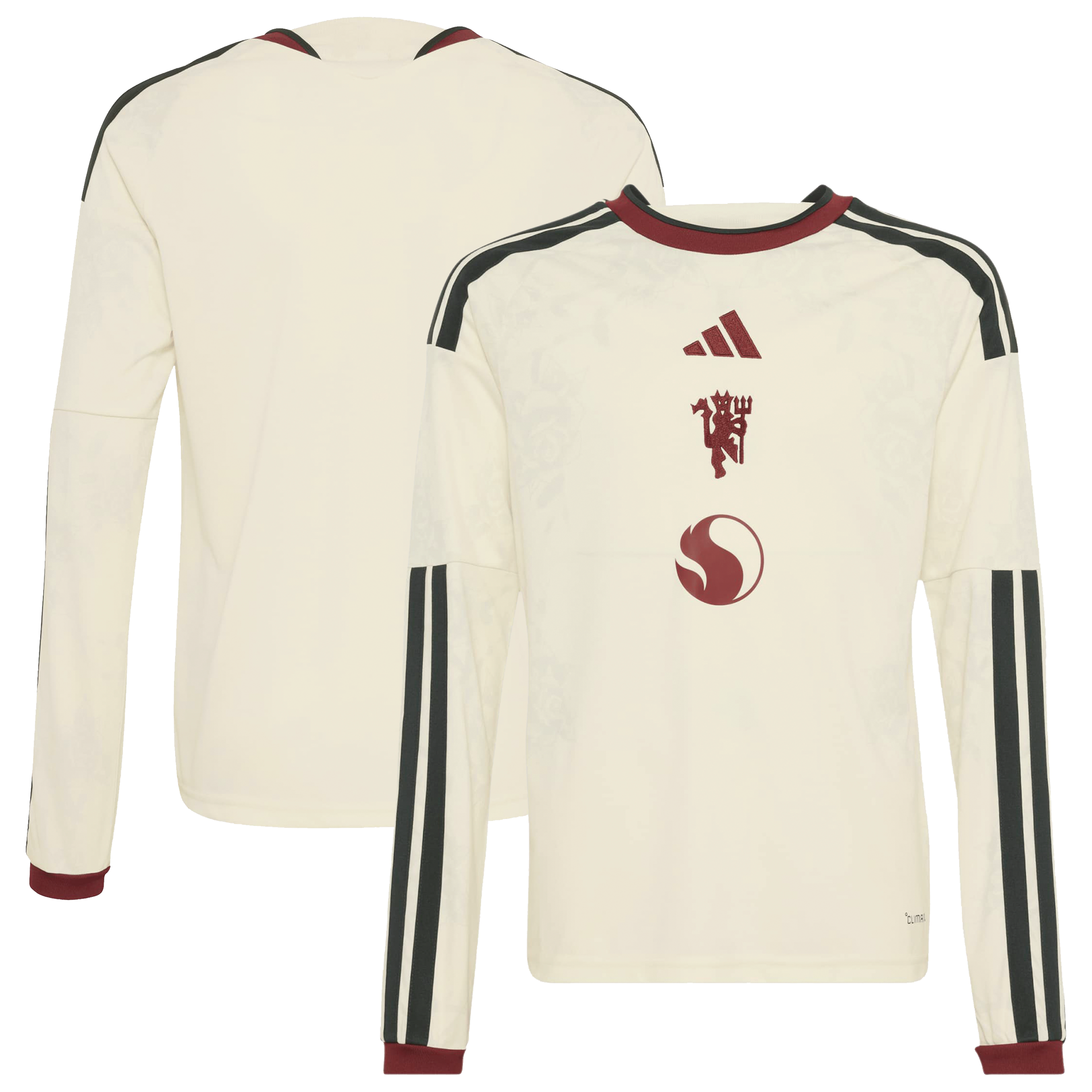 Manchester United adidas Third Shirt 2026-27 - Kids - Long Sleeve