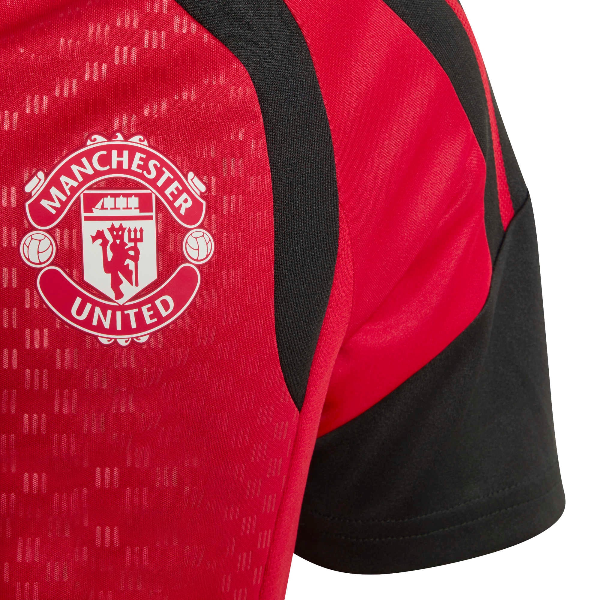 Manchester United adidas Training Jersey - Red - Kids, , rebel_hi-res