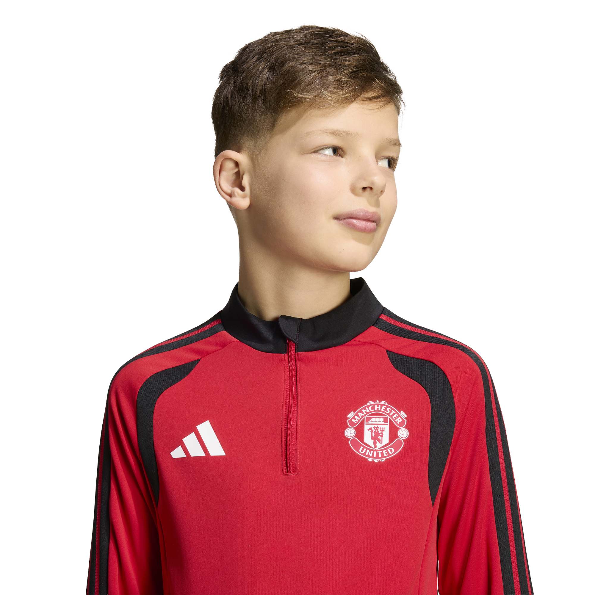 Manchester United adidas Training Top - Red - Kids, , rebel_hi-res
