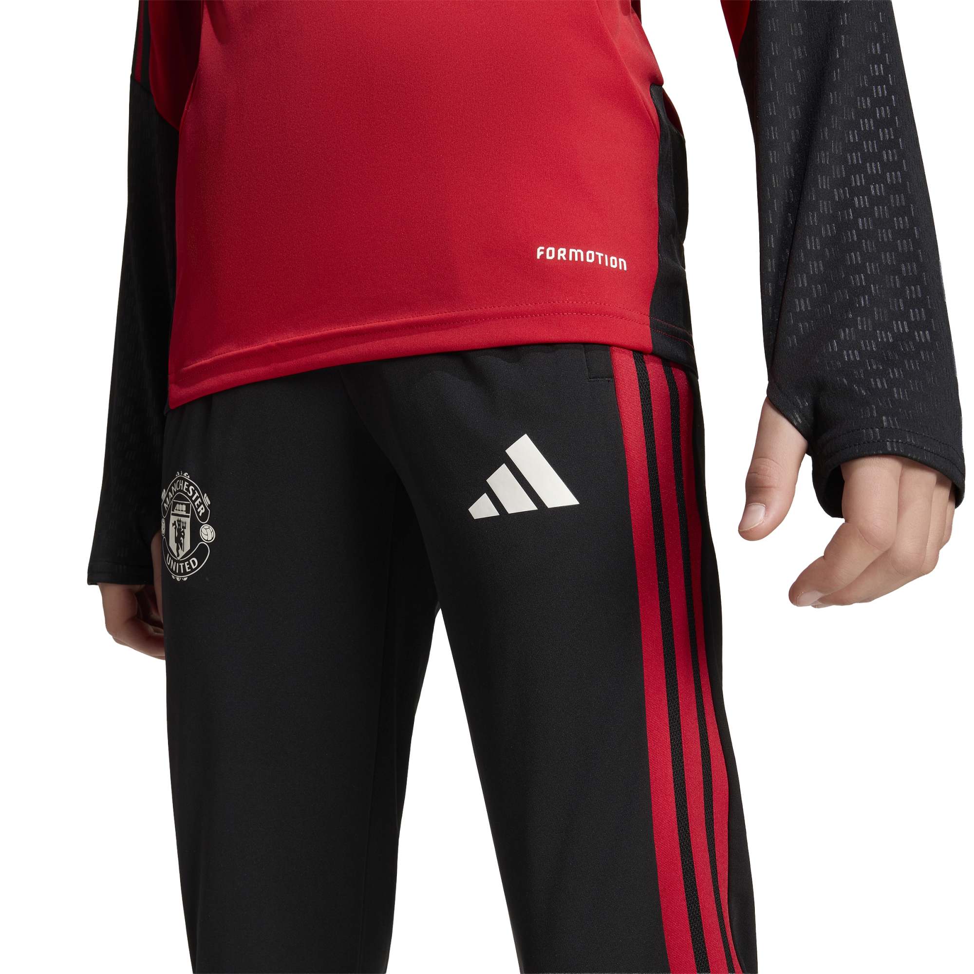 Manchester United adidas Training Pants - Black - Kids, , rebel_hi-res