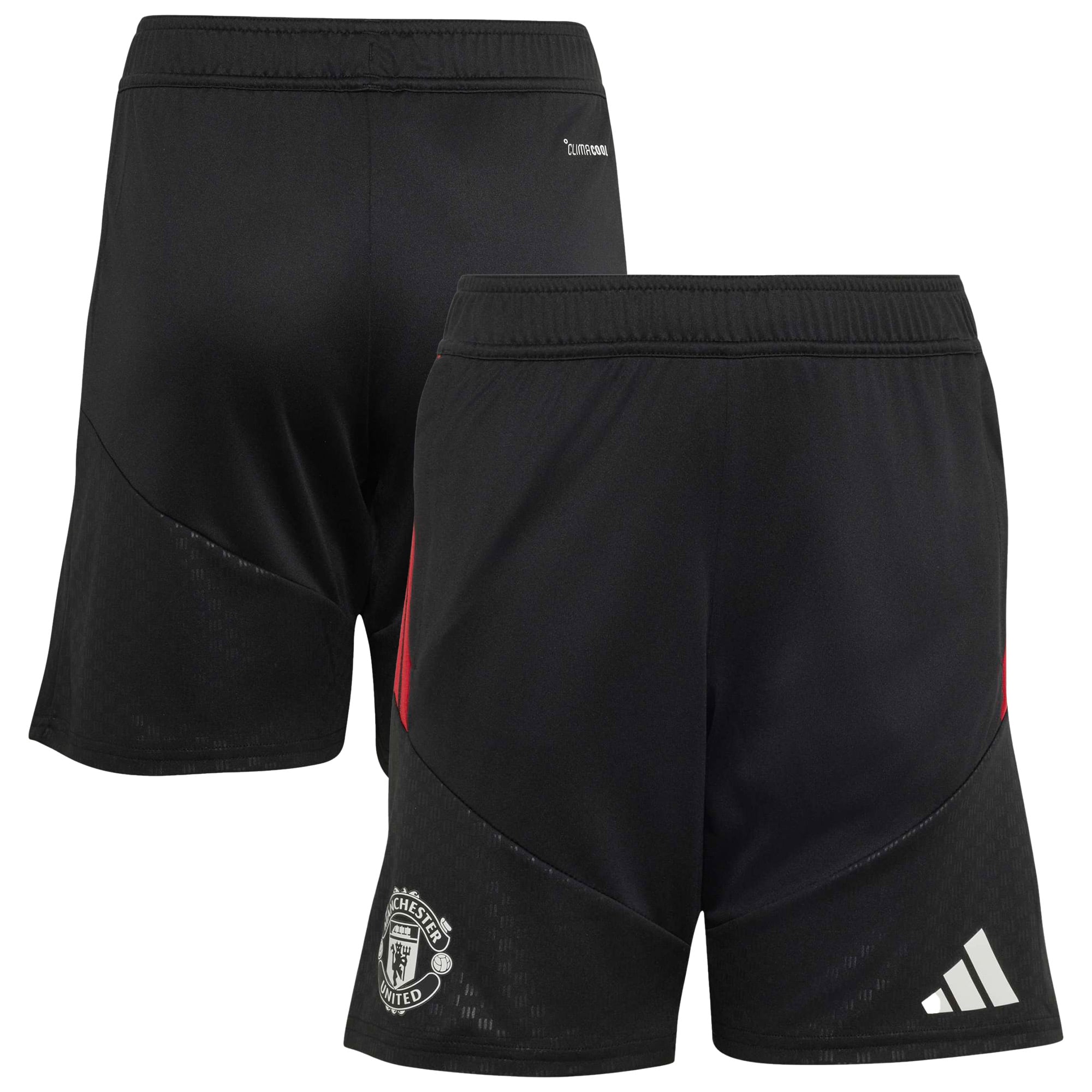 Manchester United adidas Training Shorts - Black - Kids