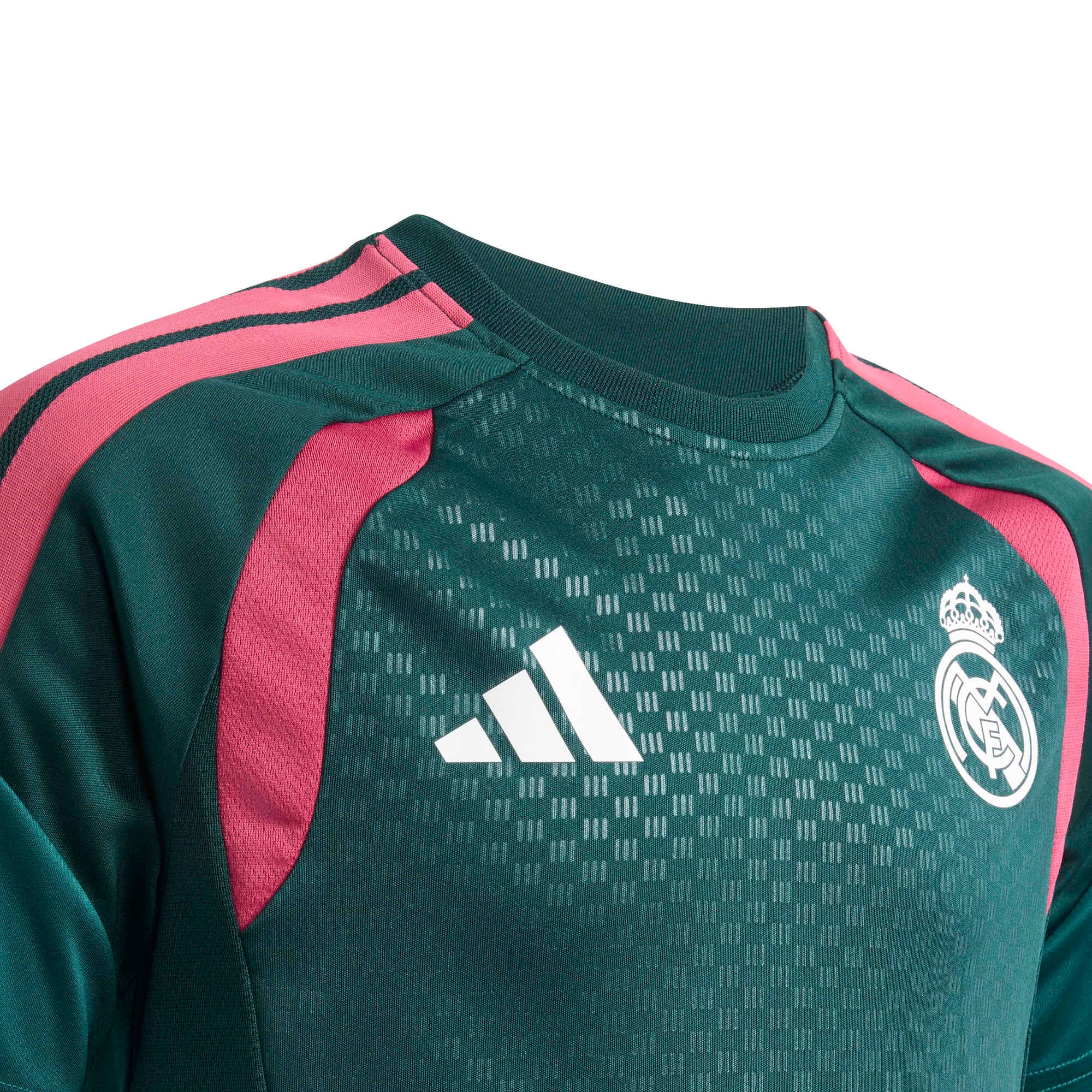 Real Madrid adidas Training Jersey - Dark Green - Kids, , rebel_hi-res