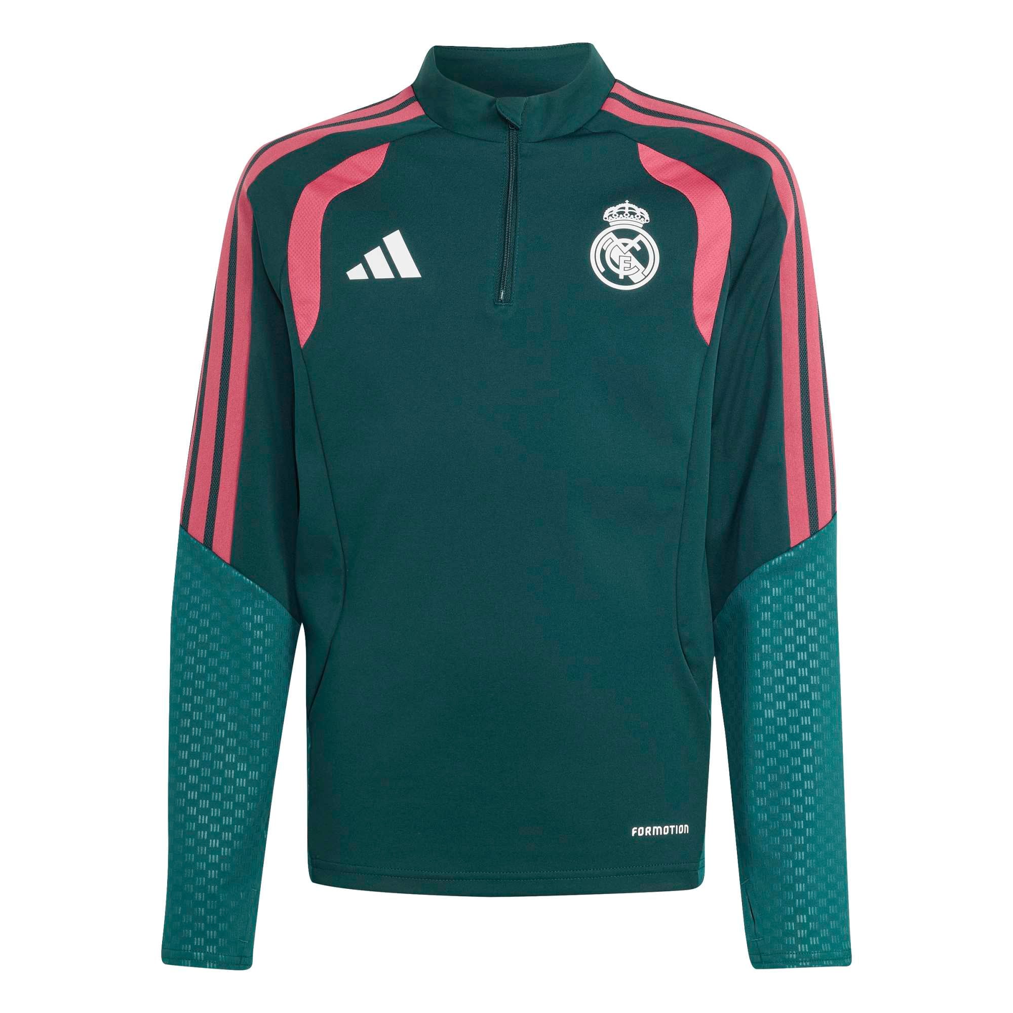 Real Madrid adidas Training Top - Dark Green - Kids, , rebel_hi-res