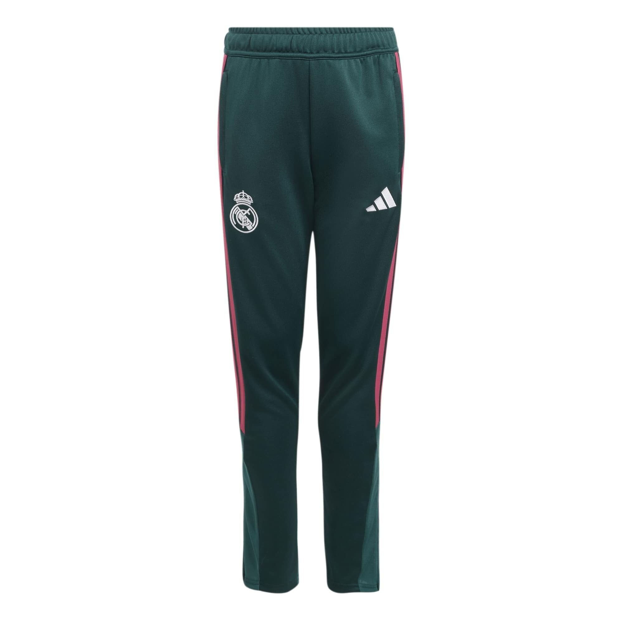 Real Madrid adidas Training Tracksuit - Dark Green - Kids, , rebel_hi-res