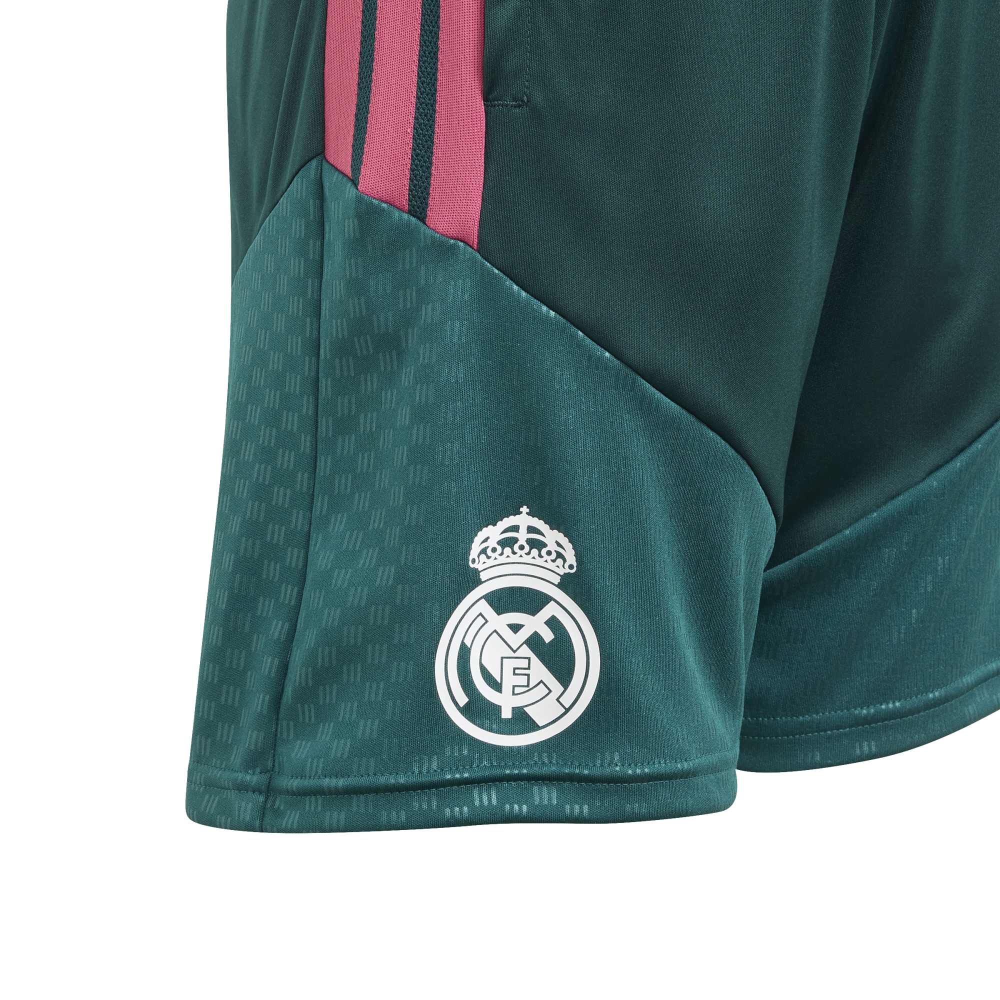 Real Madrid adidas Training Shorts - Dark Green - Kids, , rebel_hi-res