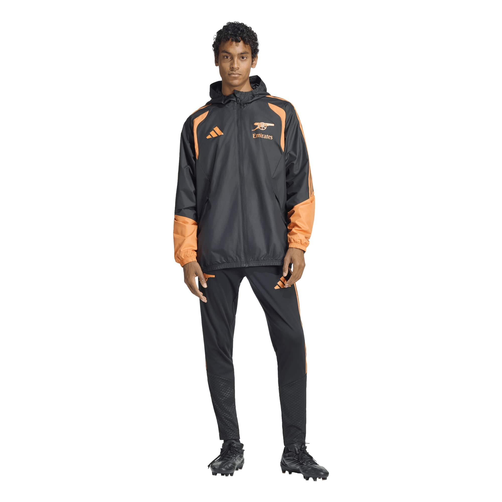 Arsenal adidas Training All-Weather Jacket - Black, , rebel_hi-res