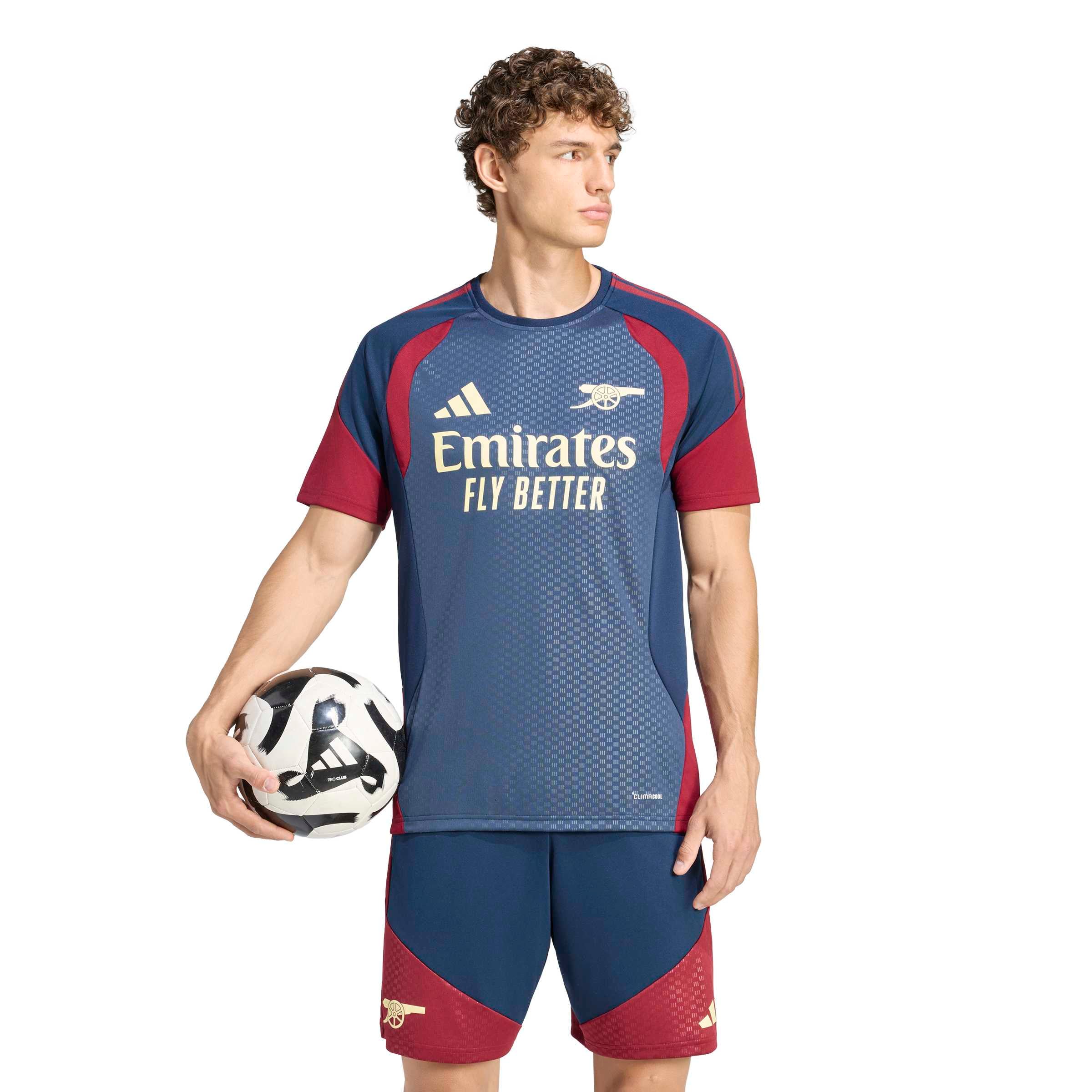 Arsenal adidas European Training Jersey - Navy, , rebel_hi-res