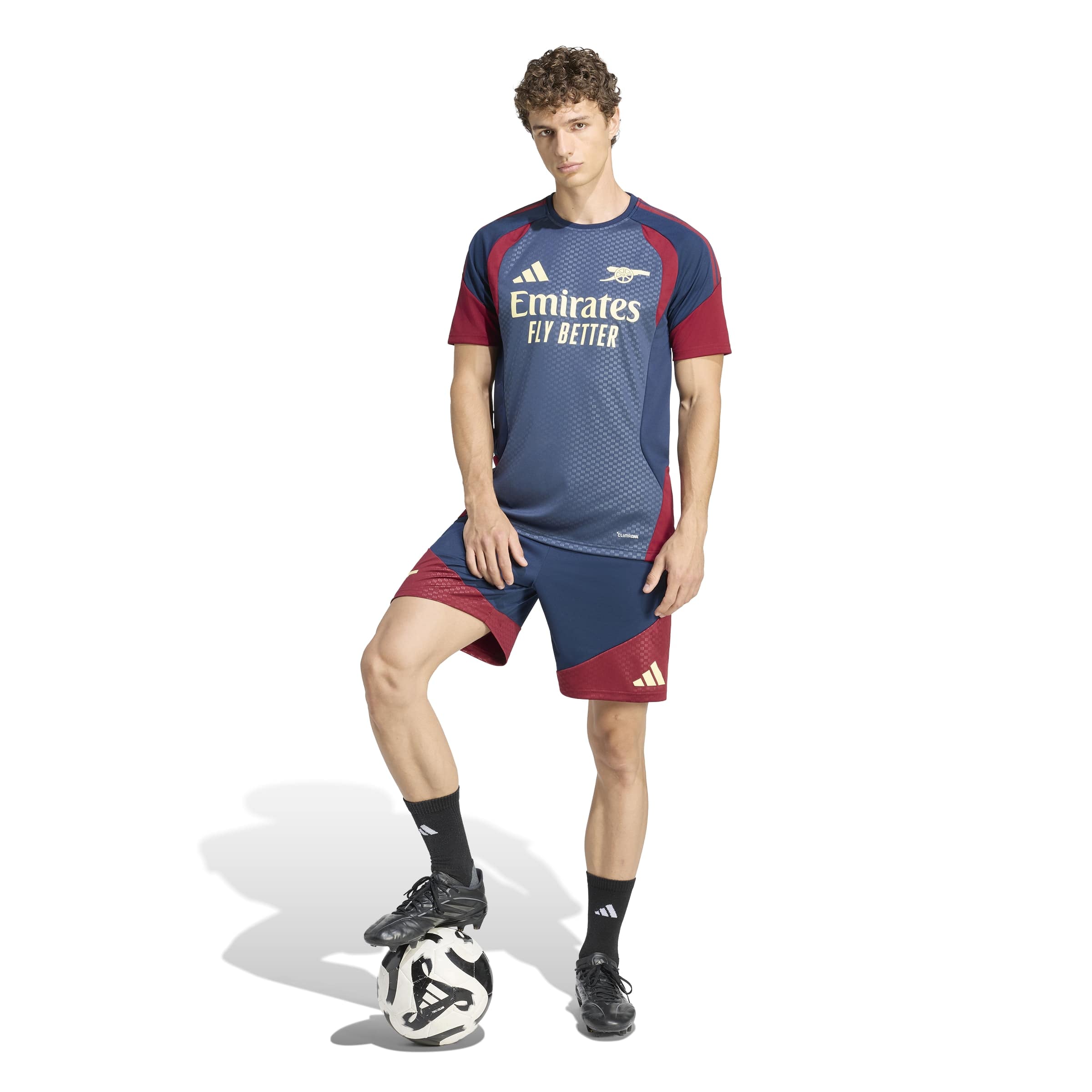 Arsenal adidas European Training Jersey - Navy, , rebel_hi-res