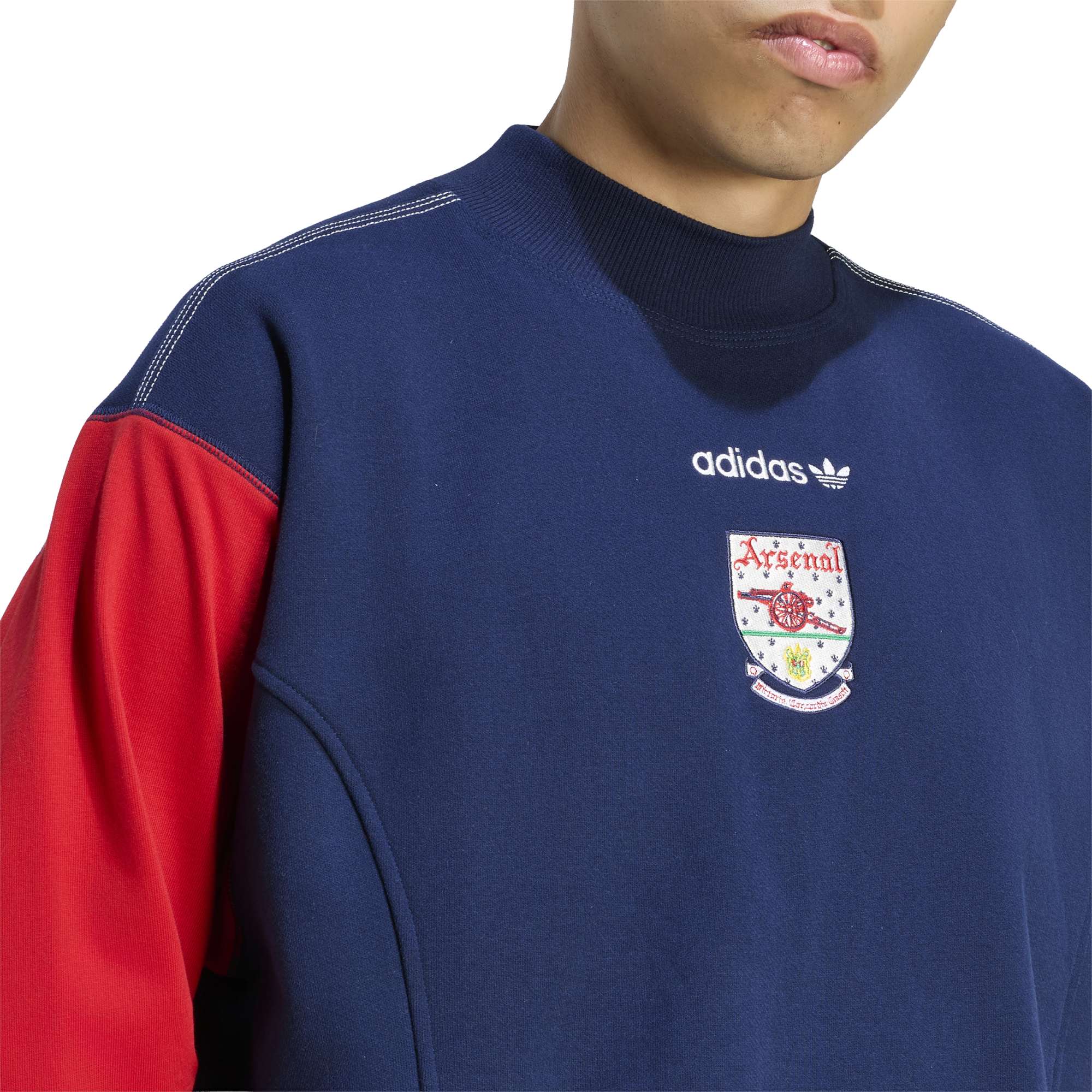 Arsenal adidas EQT Sweater - Navy, , rebel_hi-res