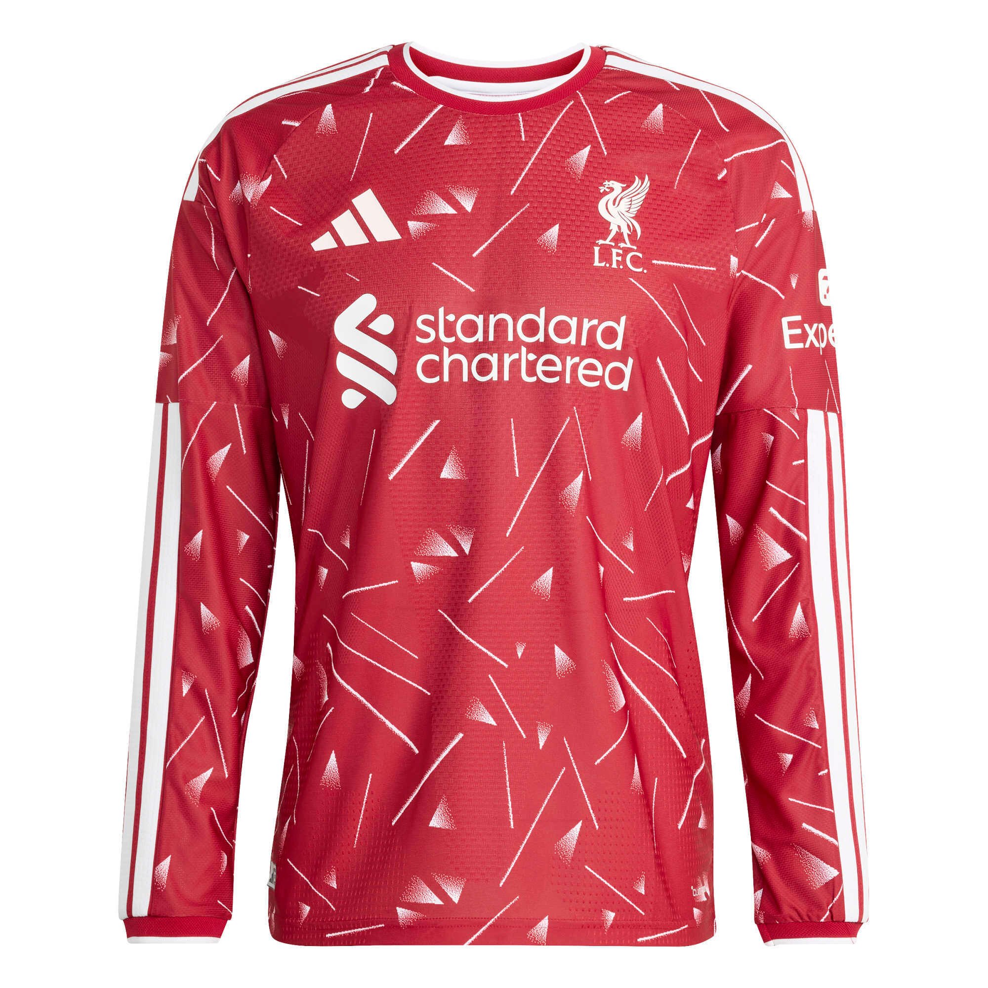 Liverpool adidas Home Authentic Shirt 2026-27 - Long Sleeve, , rebel_hi-res