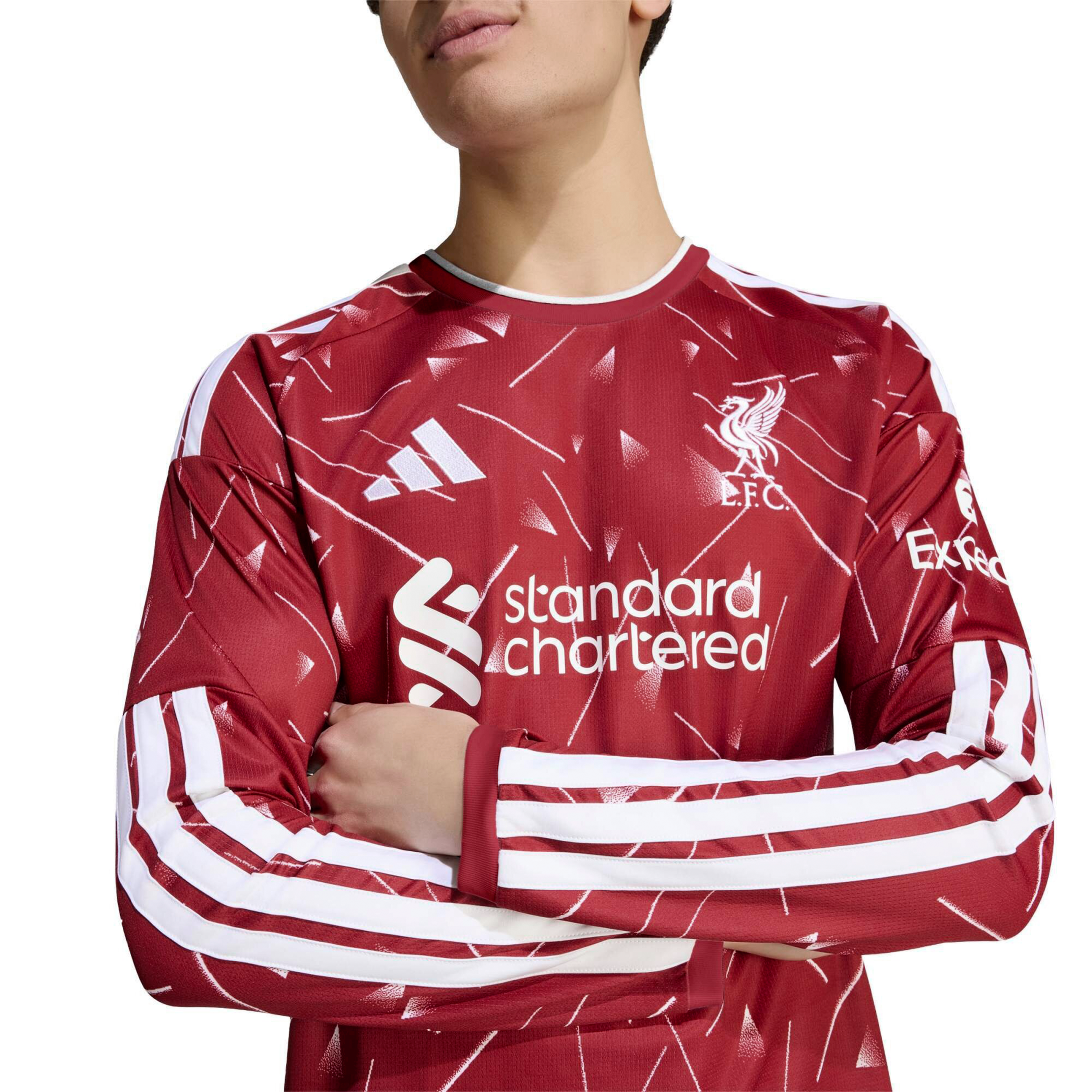 adidas Liverpool FC 2026/27 Home Replica Long Sleeve Football Jersey, , rebel_hi-res