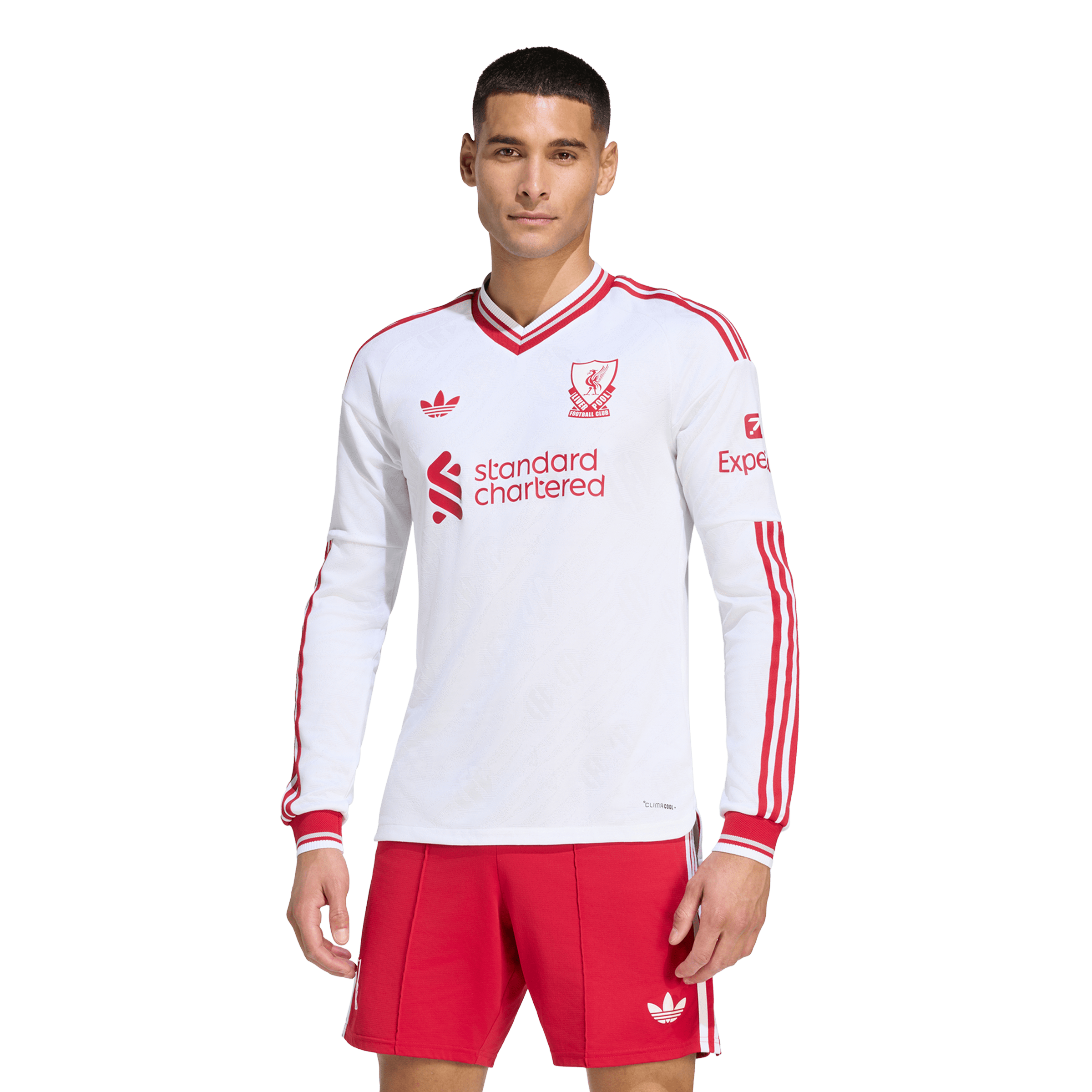 Liverpool adidas Away Authentic Shirt 2026-27 - Long Sleeve