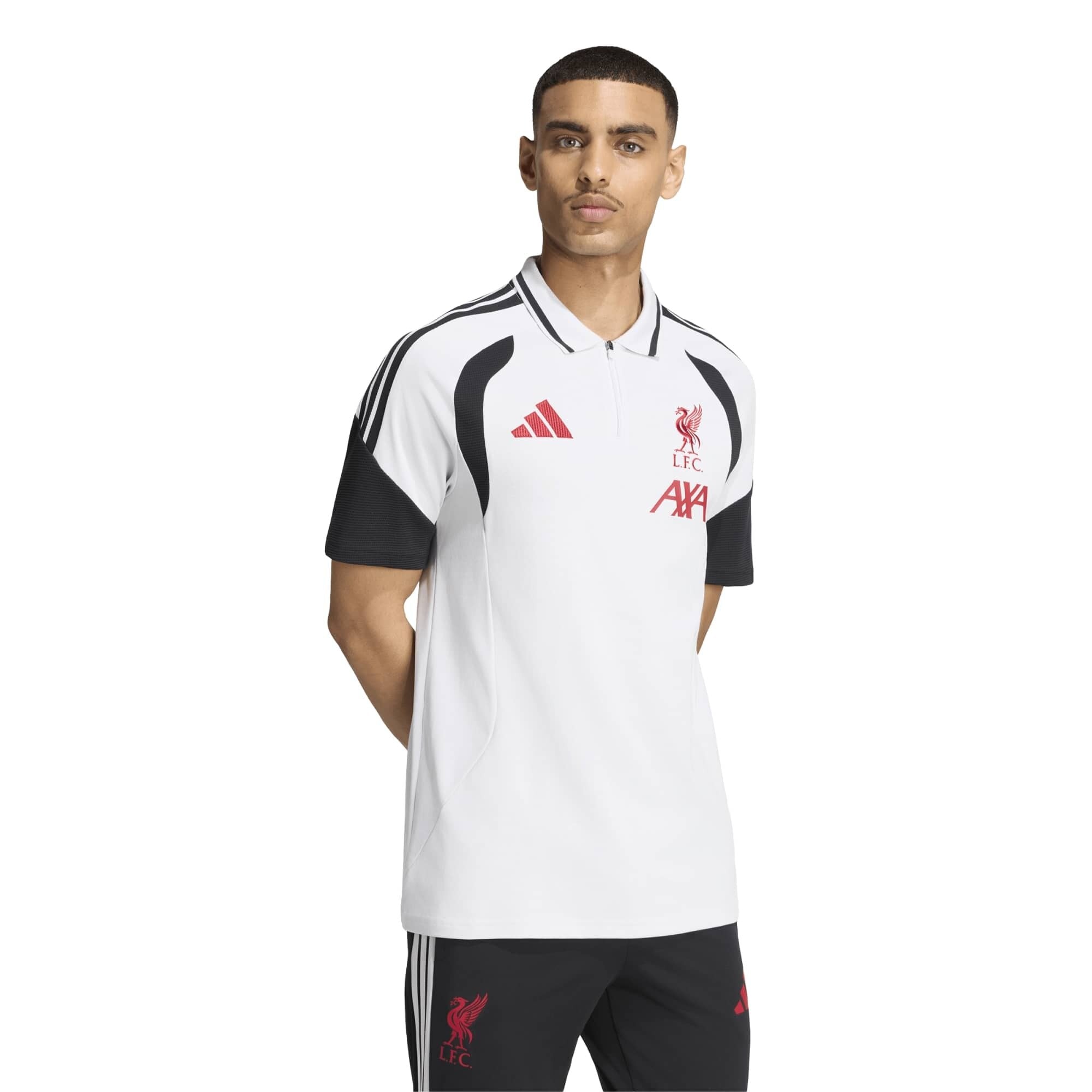Liverpool adidas Training Polo - Grey, , rebel_hi-res