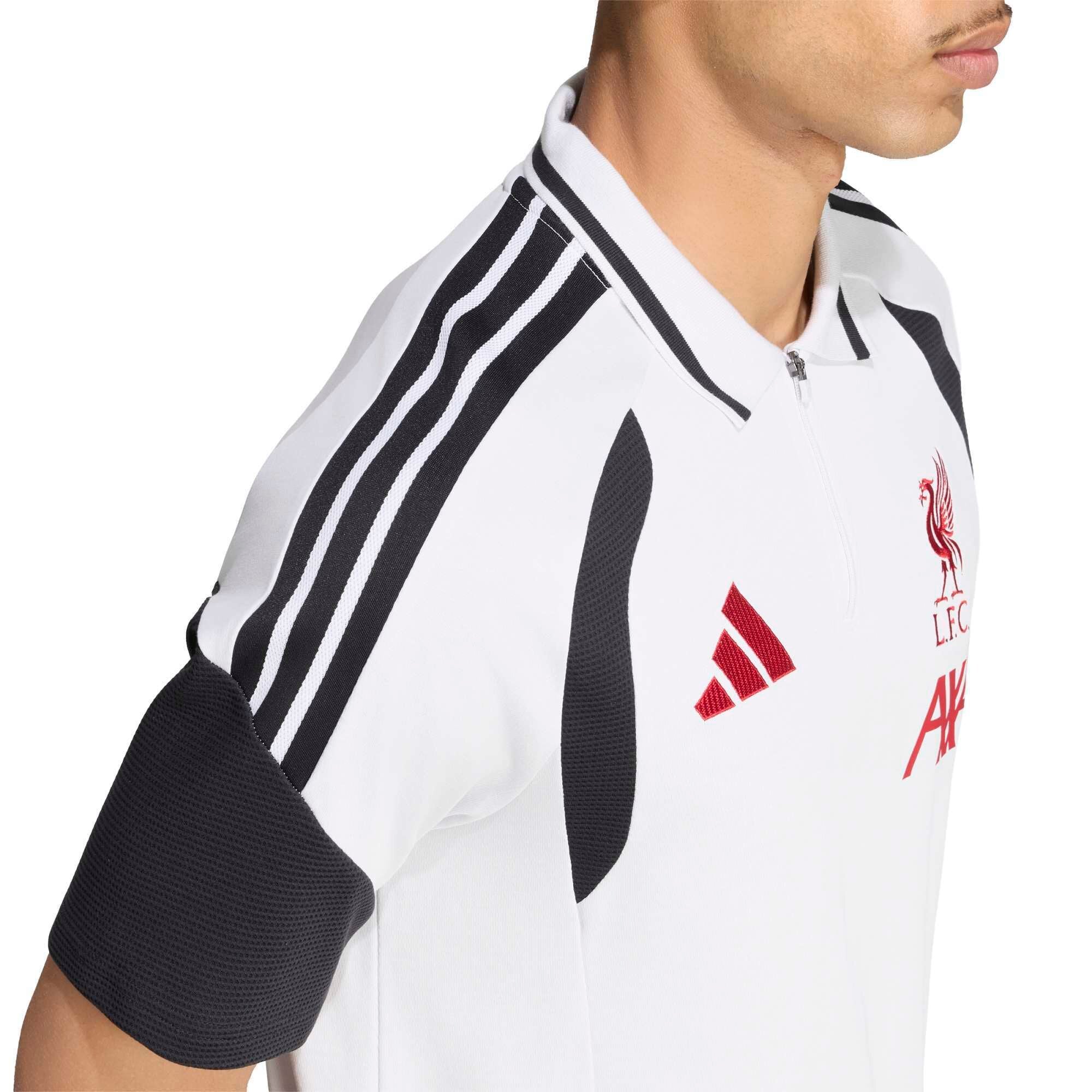 Liverpool adidas Training Polo - Grey, , rebel_hi-res
