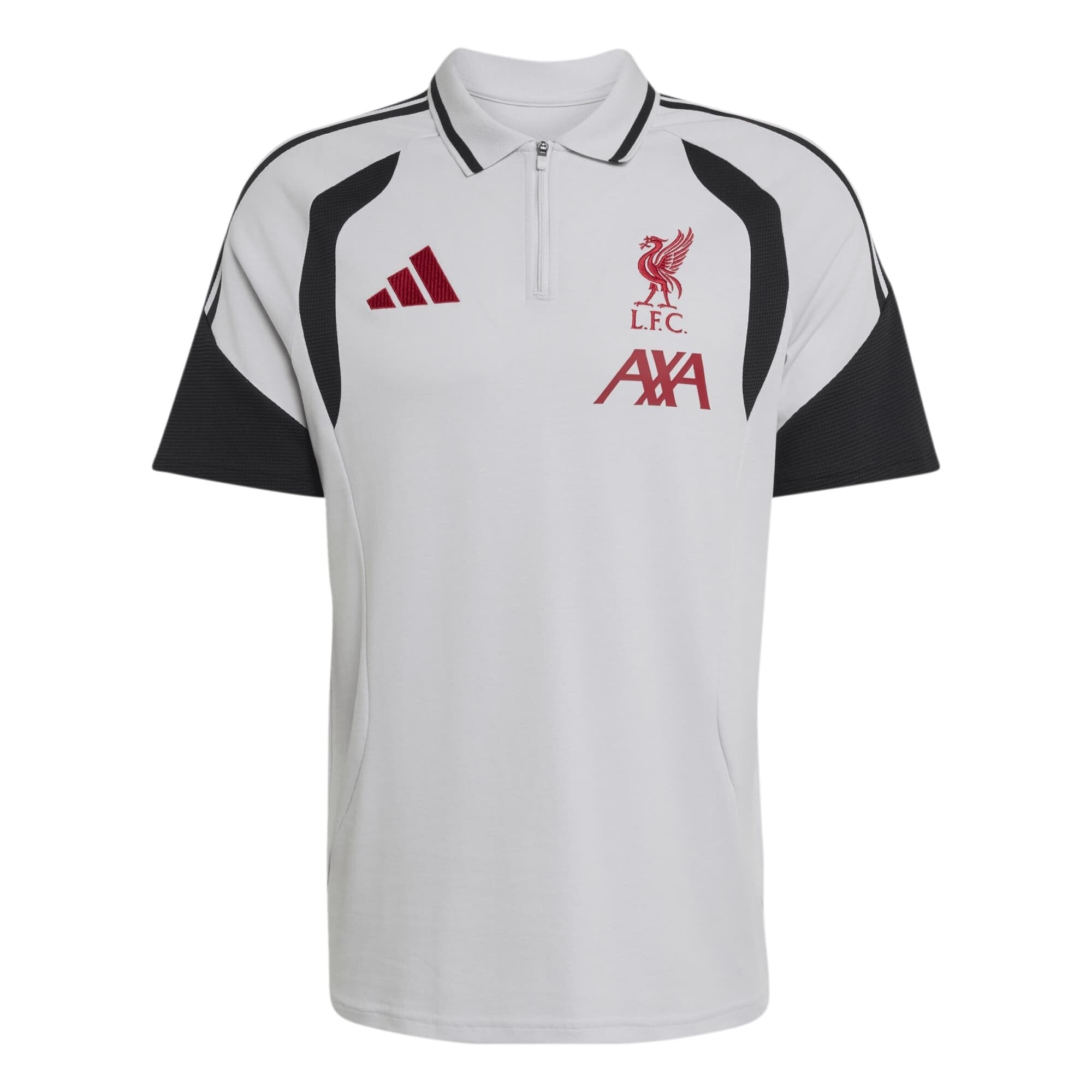 Liverpool adidas Training Polo - Grey, , rebel_hi-res