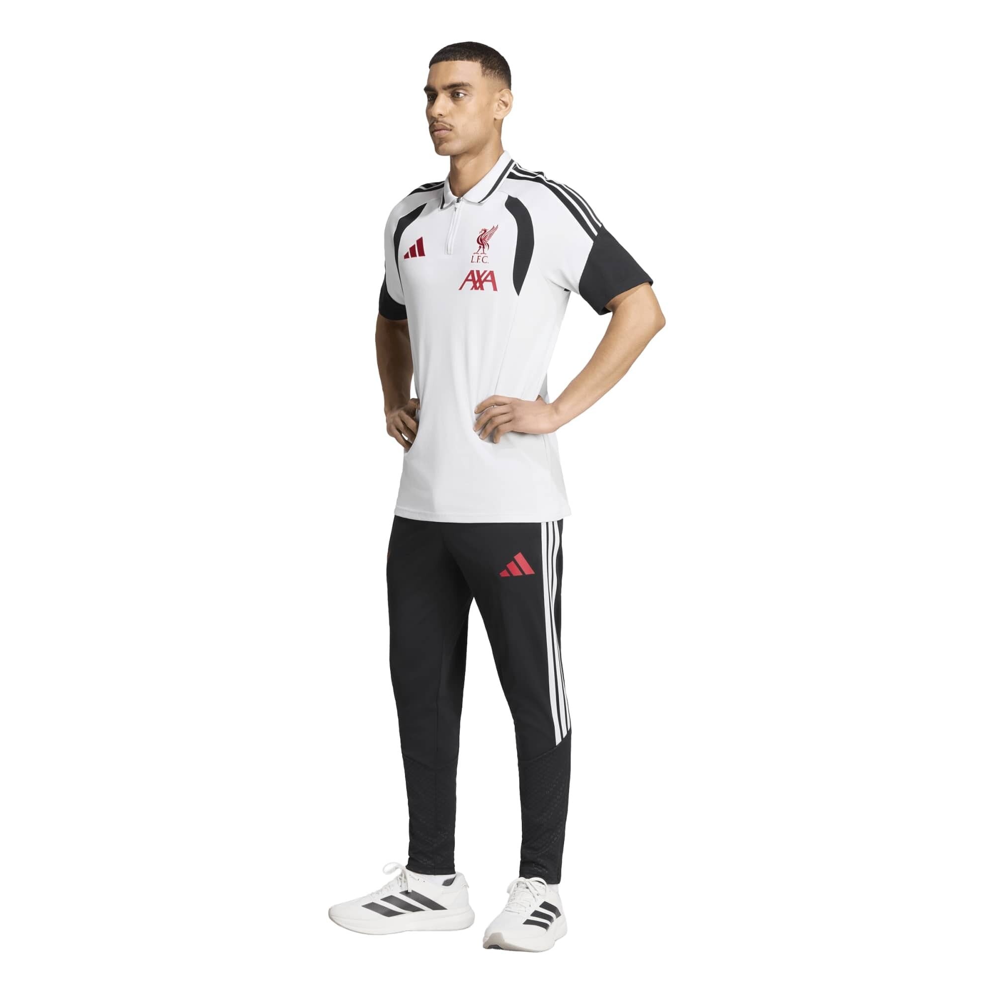 Liverpool adidas Training Polo - Grey, , rebel_hi-res