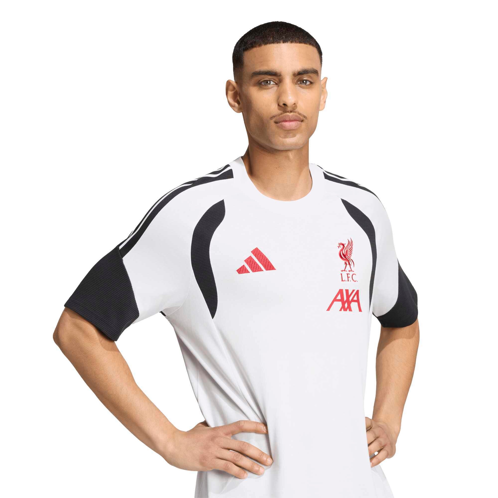 Liverpool adidas Training T-Shirt - Grey, , rebel_hi-res