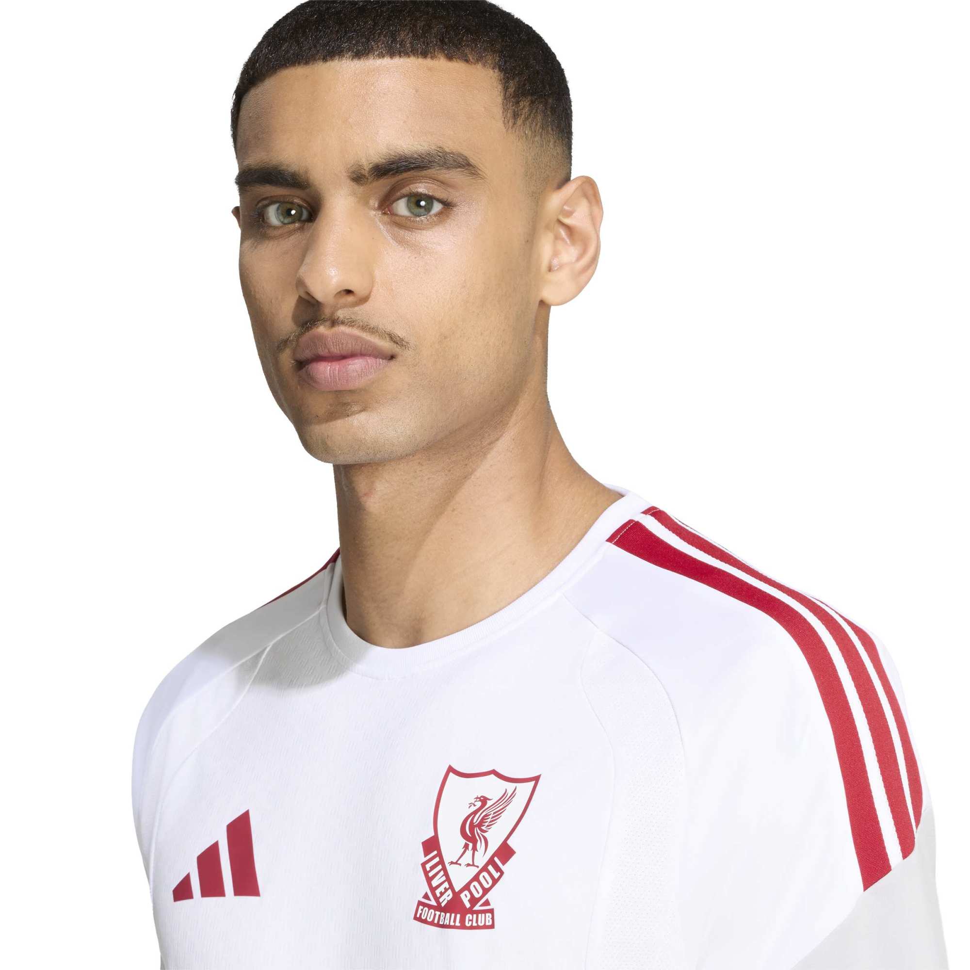 Liverpool adidas Training Jersey - White, , rebel_hi-res