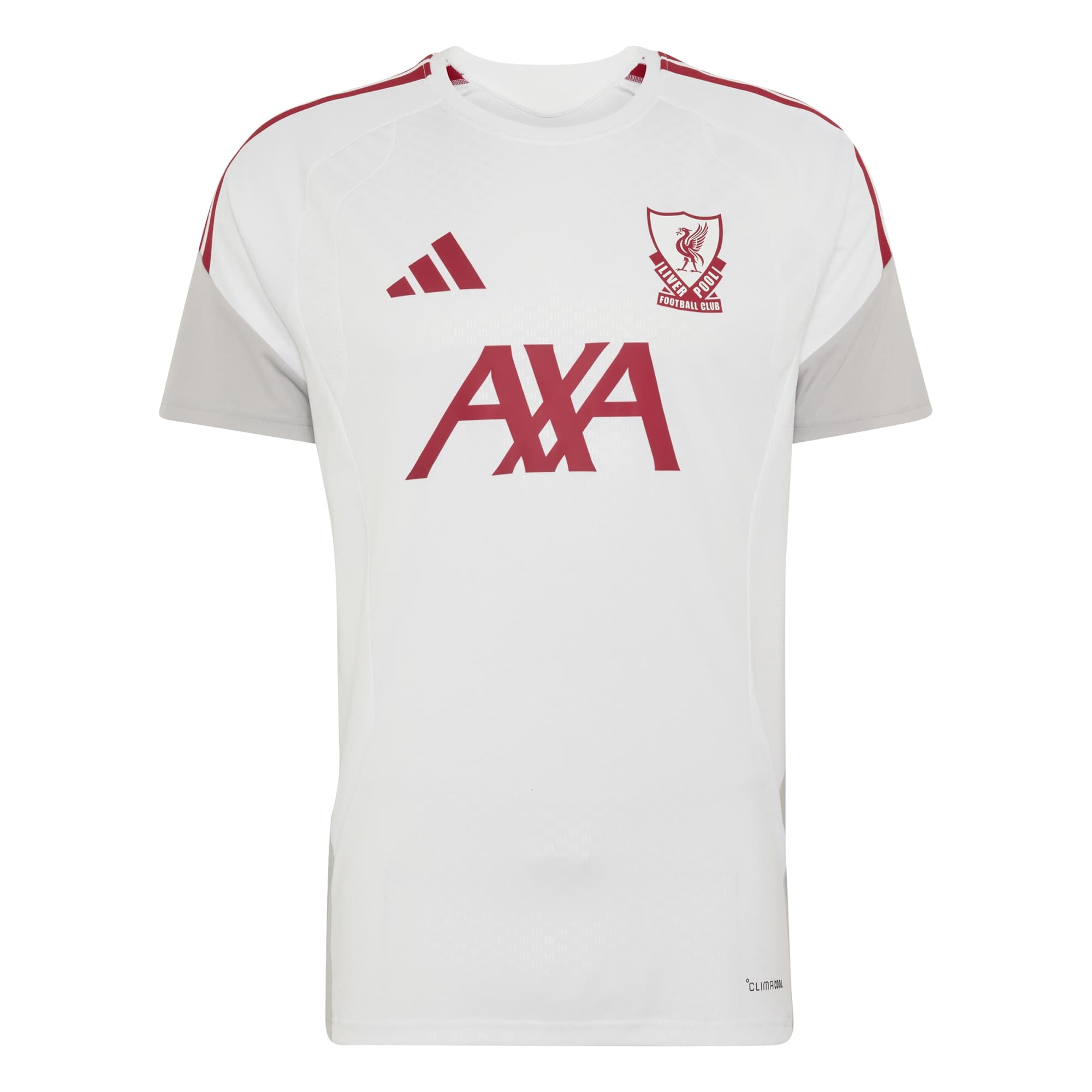 Liverpool adidas Training Jersey - White, , rebel_hi-res