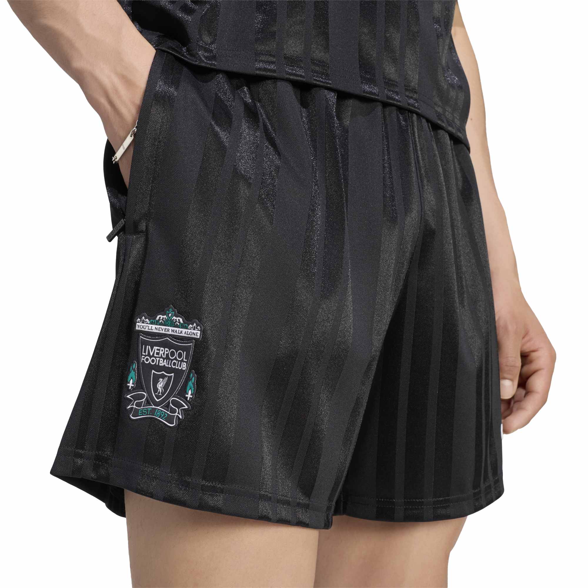 Liverpool adidas EQT Shorts - Black, , rebel_hi-res