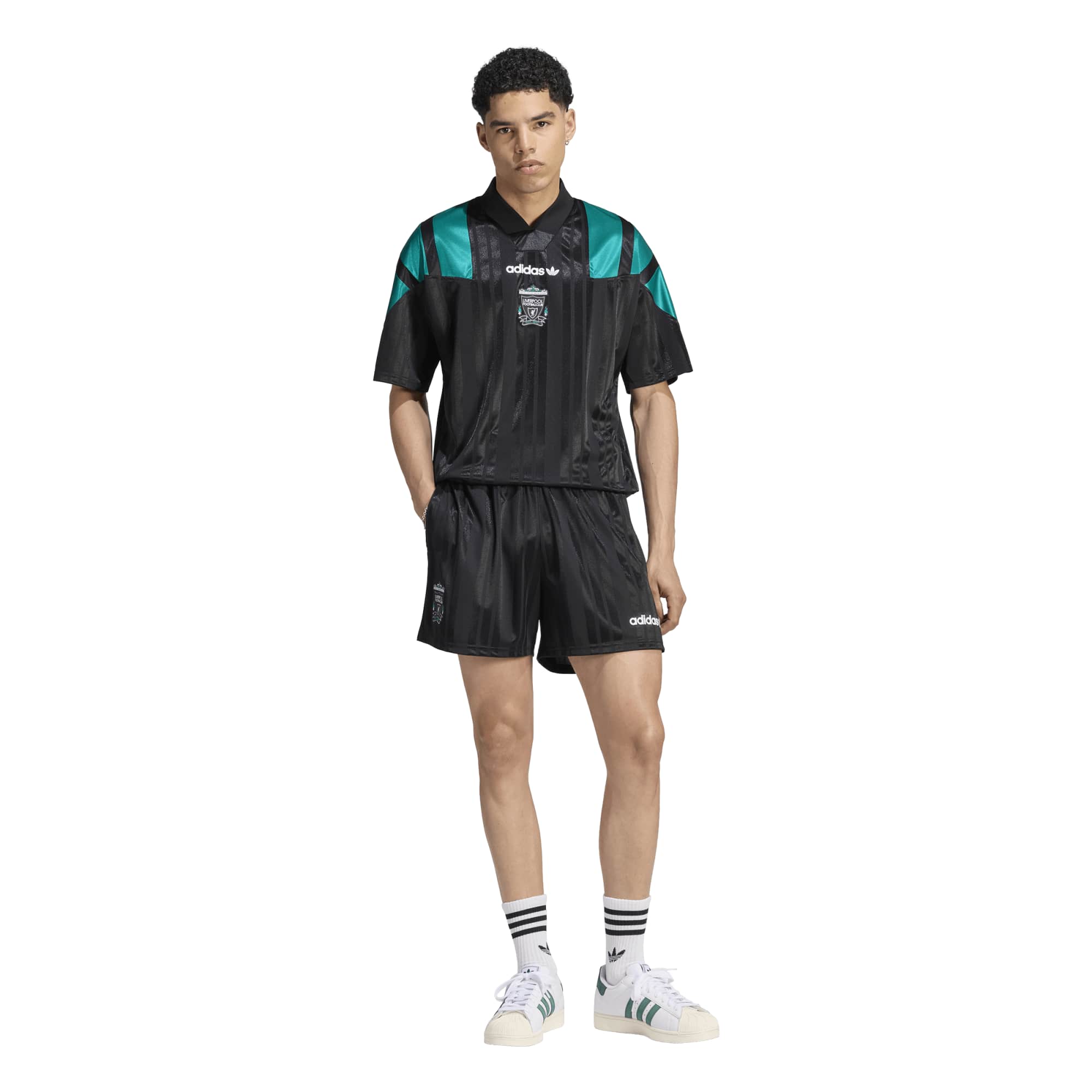 Liverpool adidas EQT Shorts - Black, , rebel_hi-res