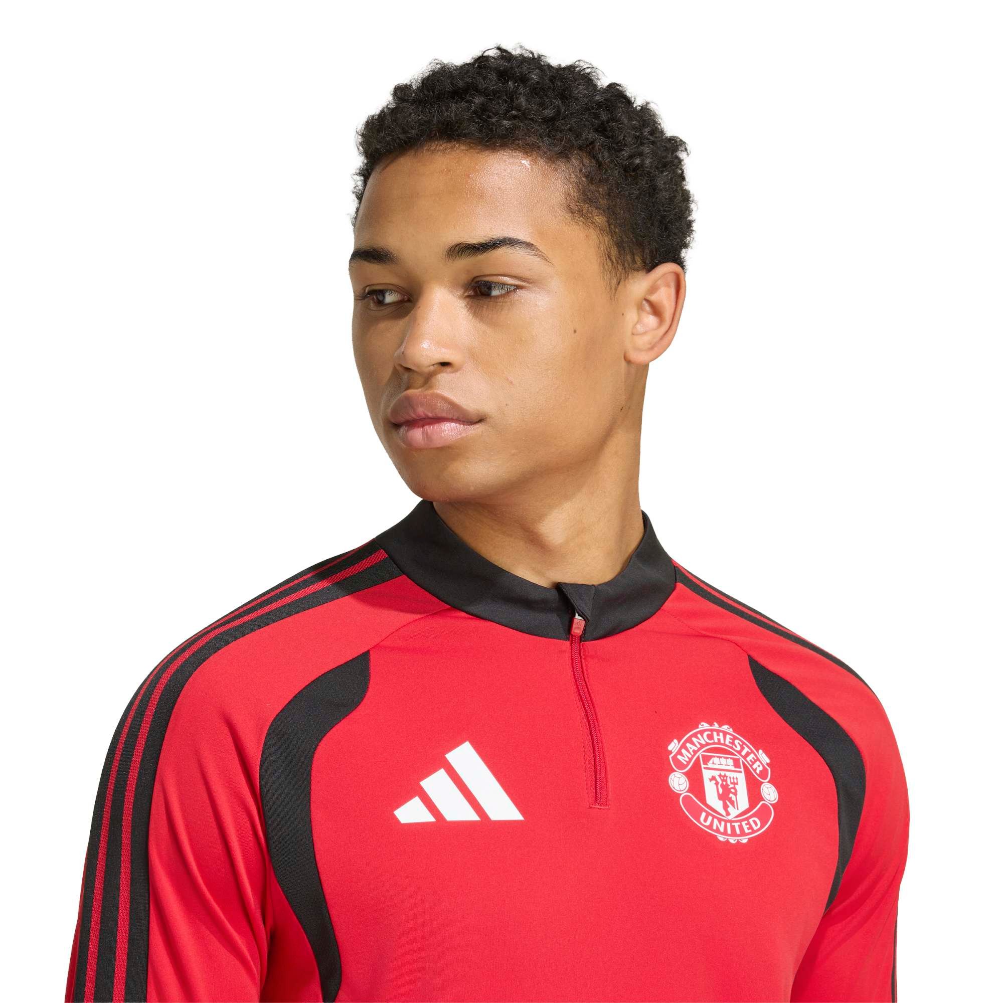Manchester United adidas Training Top - Red, , rebel_hi-res