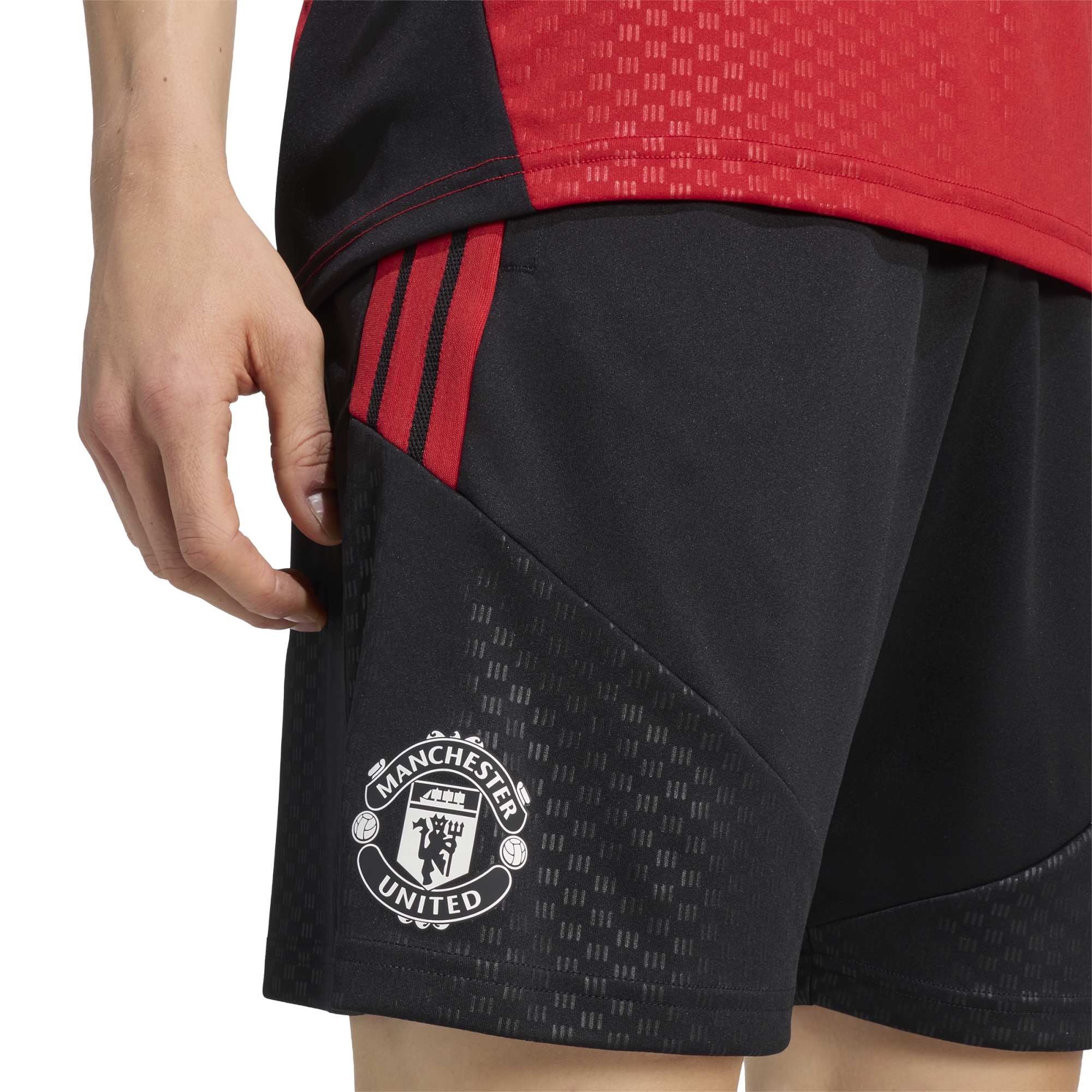 Manchester United adidas Training Shorts - Black, , rebel_hi-res
