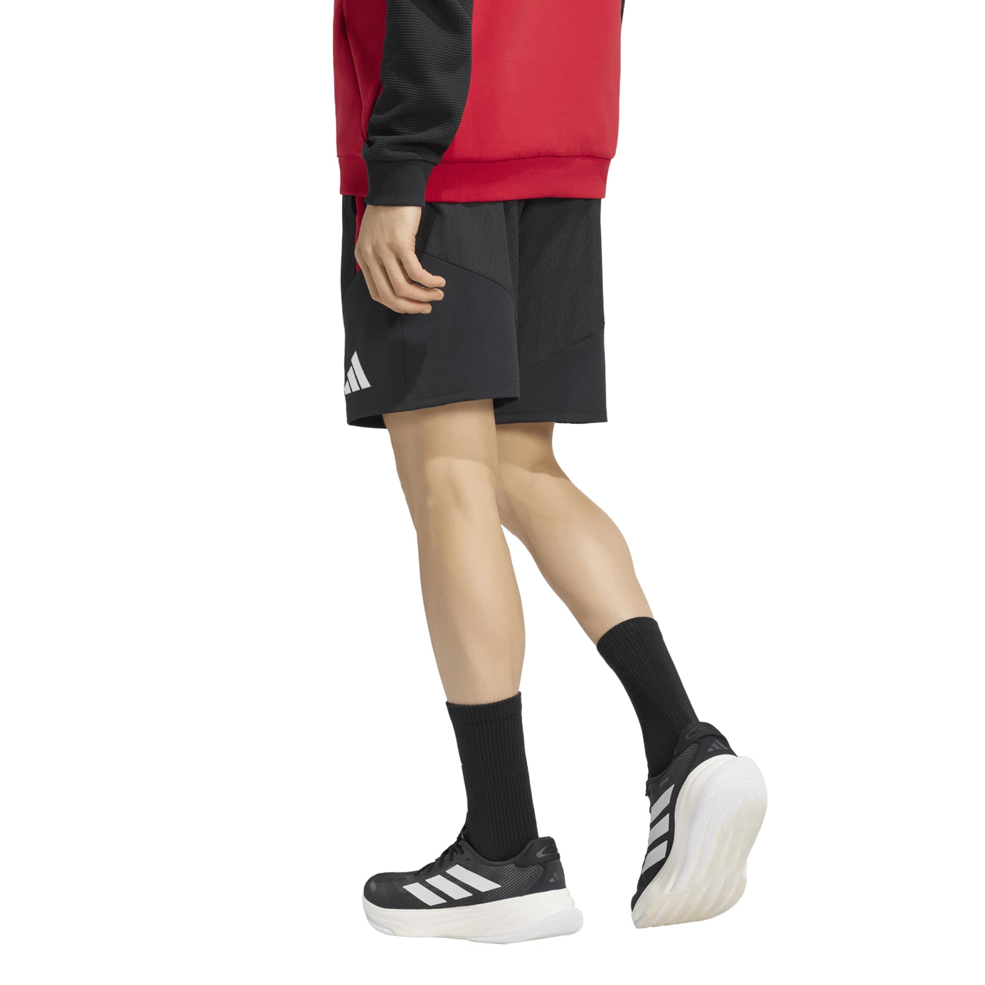 Manchester United adidas Down Time Shorts - Black, , rebel_hi-res