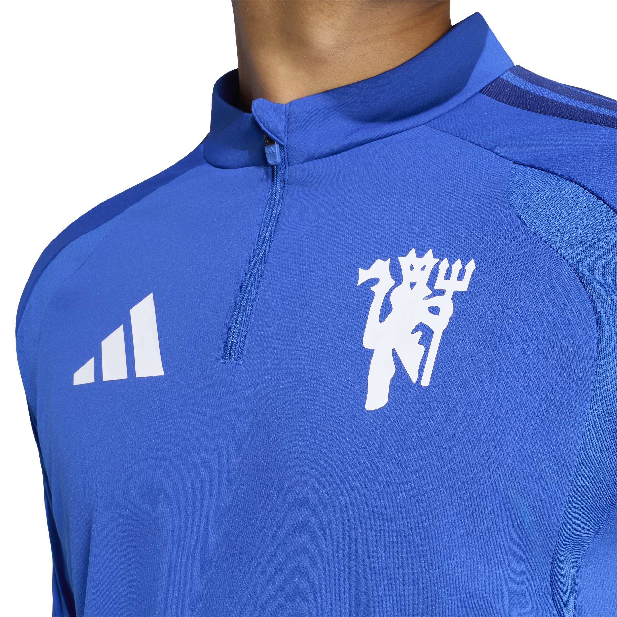 Manchester United adidas Cup Training Top - Royal, , rebel_hi-res
