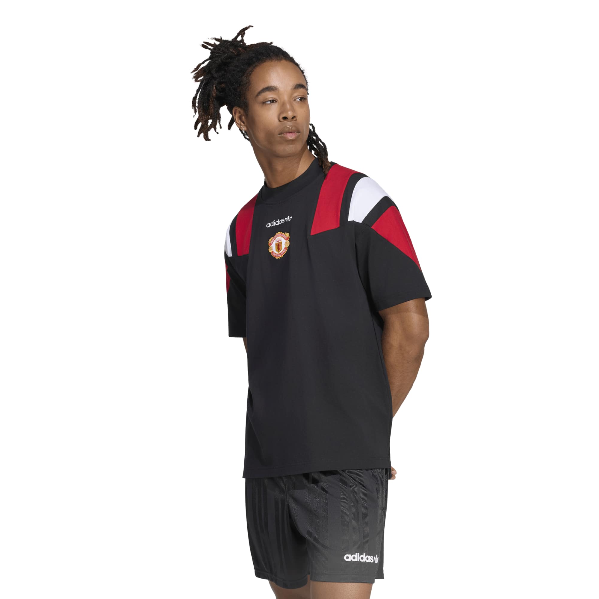 Manchester United adidas EQT T-Shirt - Black, , rebel_hi-res