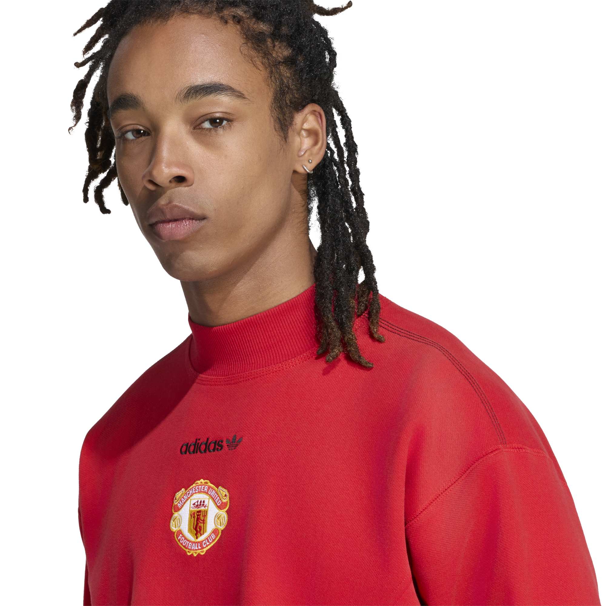 Manchester United adidas EQT Sweater - Red, , rebel_hi-res
