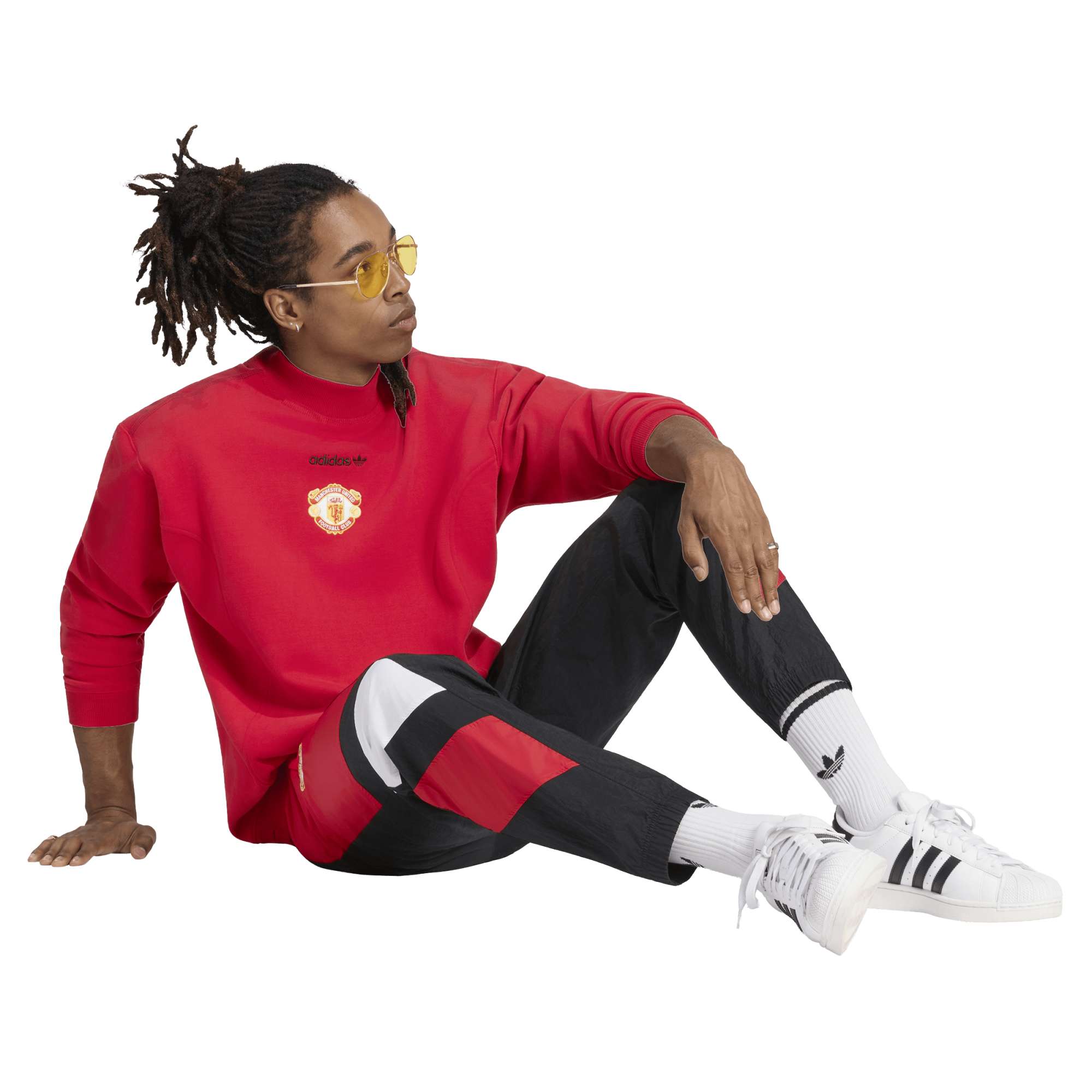 Manchester United adidas EQT Sweater - Red, , rebel_hi-res