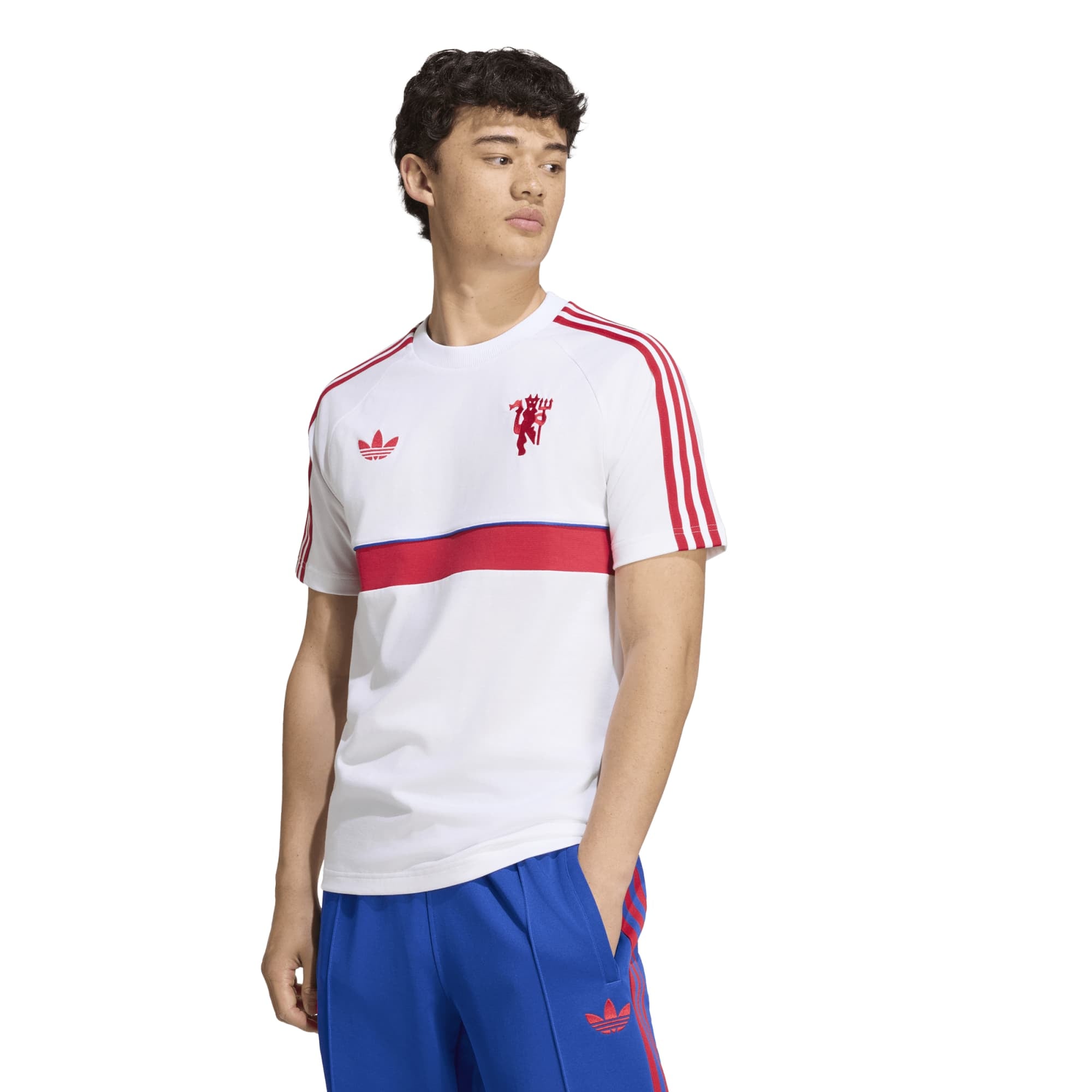 Manchester United adidas Originals T-Shirt - White, , rebel_hi-res