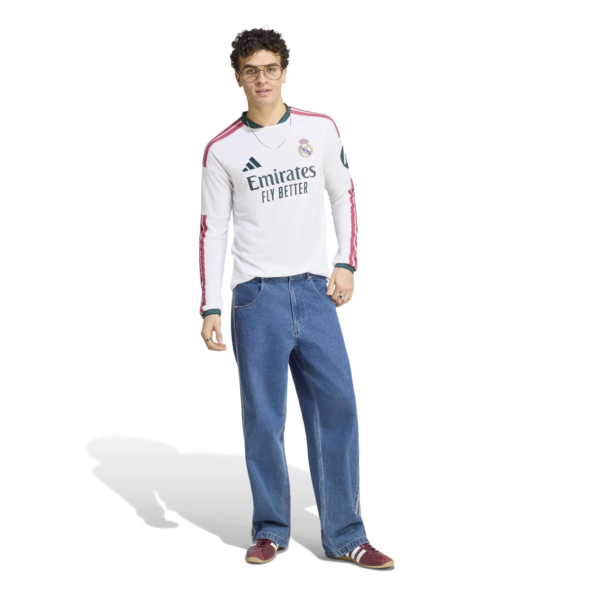 Real Madrid adidas Home Shirt 2026-27 - Long Sleeve, , rebel_hi-res