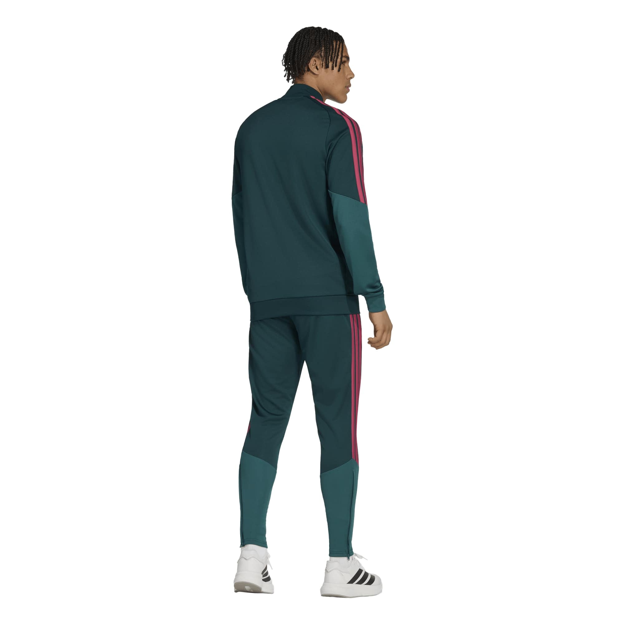 Real Madrid adidas Training Tracksuit - Dark Green, , rebel_hi-res