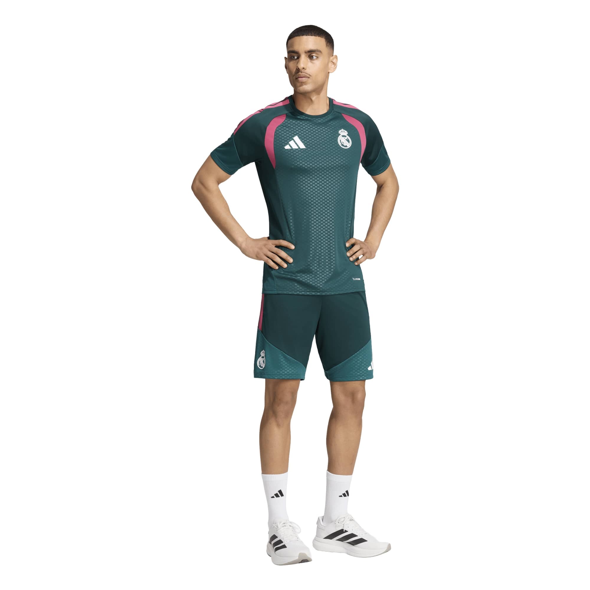Real Madrid adidas Training Shorts - Dark Green, , rebel_hi-res