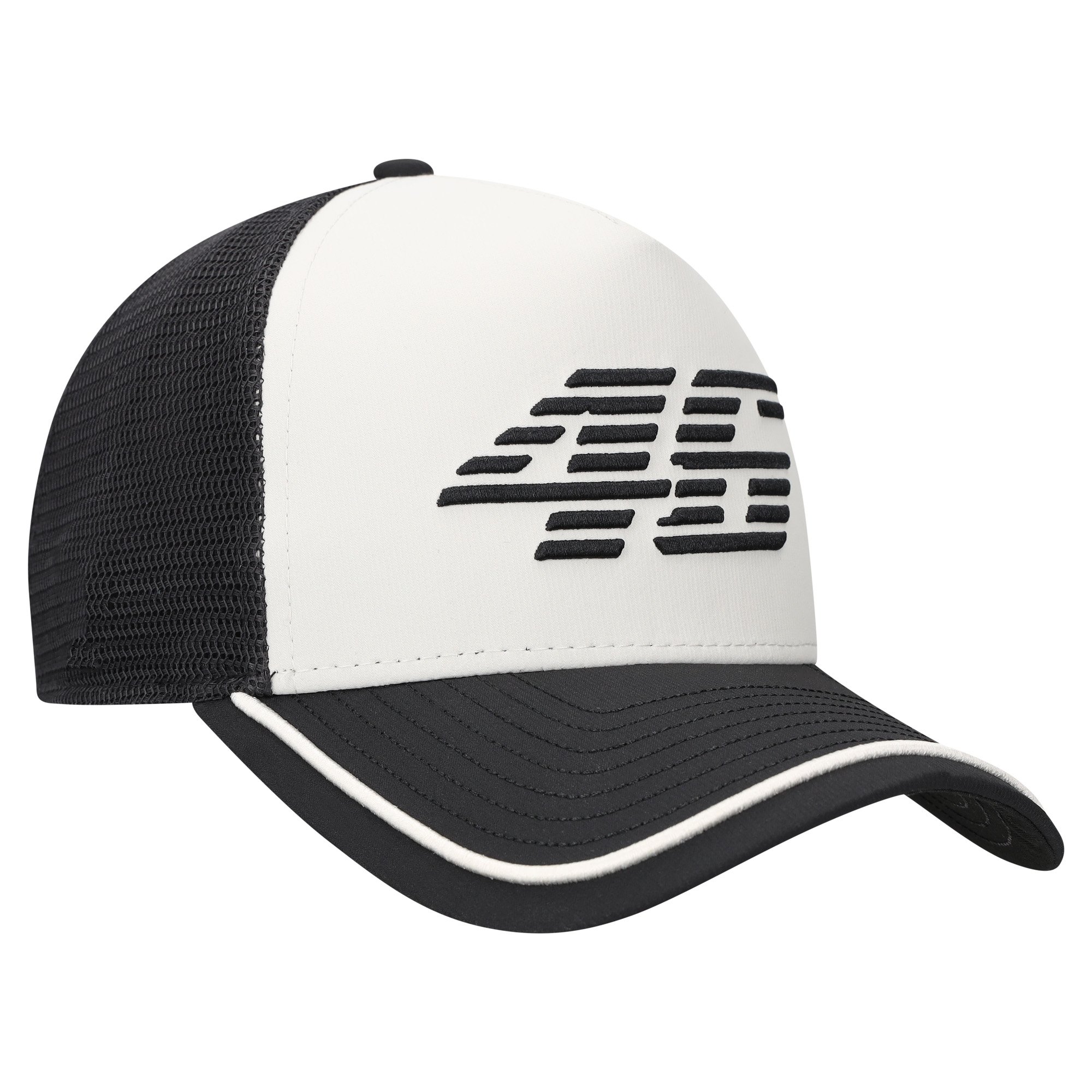 VR46 Racing New Era Recycled Stripe Trucker Cap - Unisex, , rebel_hi-res